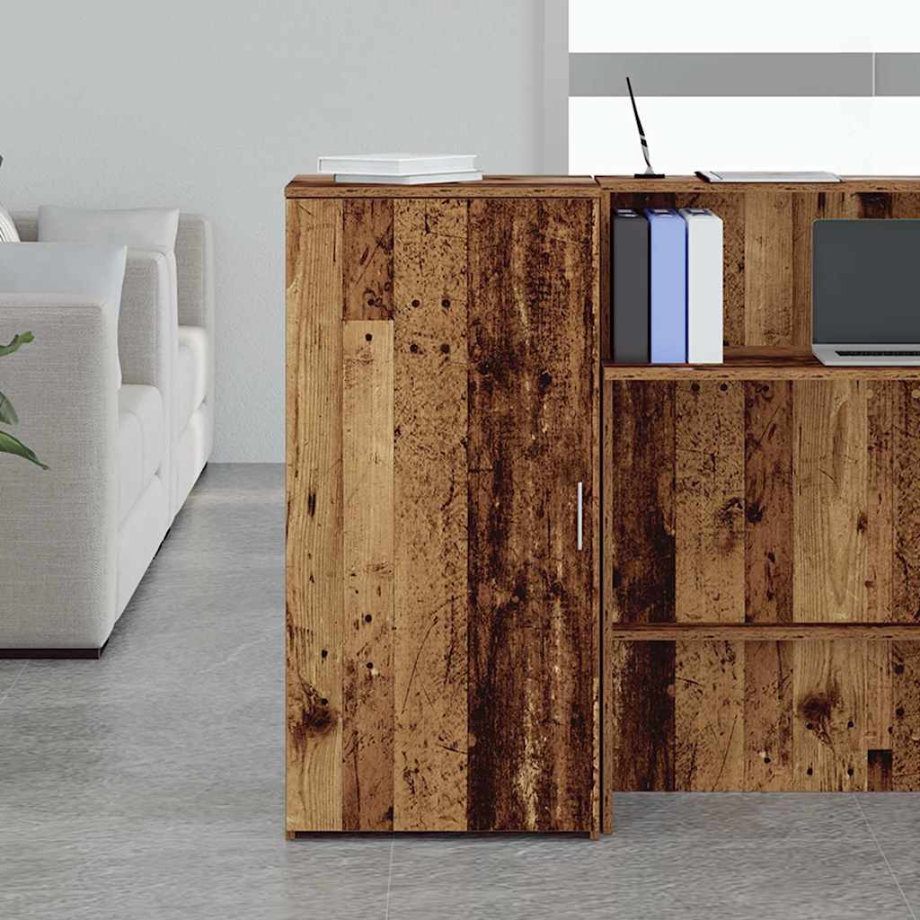 vidaXL Dulap de depozitare lemn vechi 50x45x103,5 cm lemn prelucrat