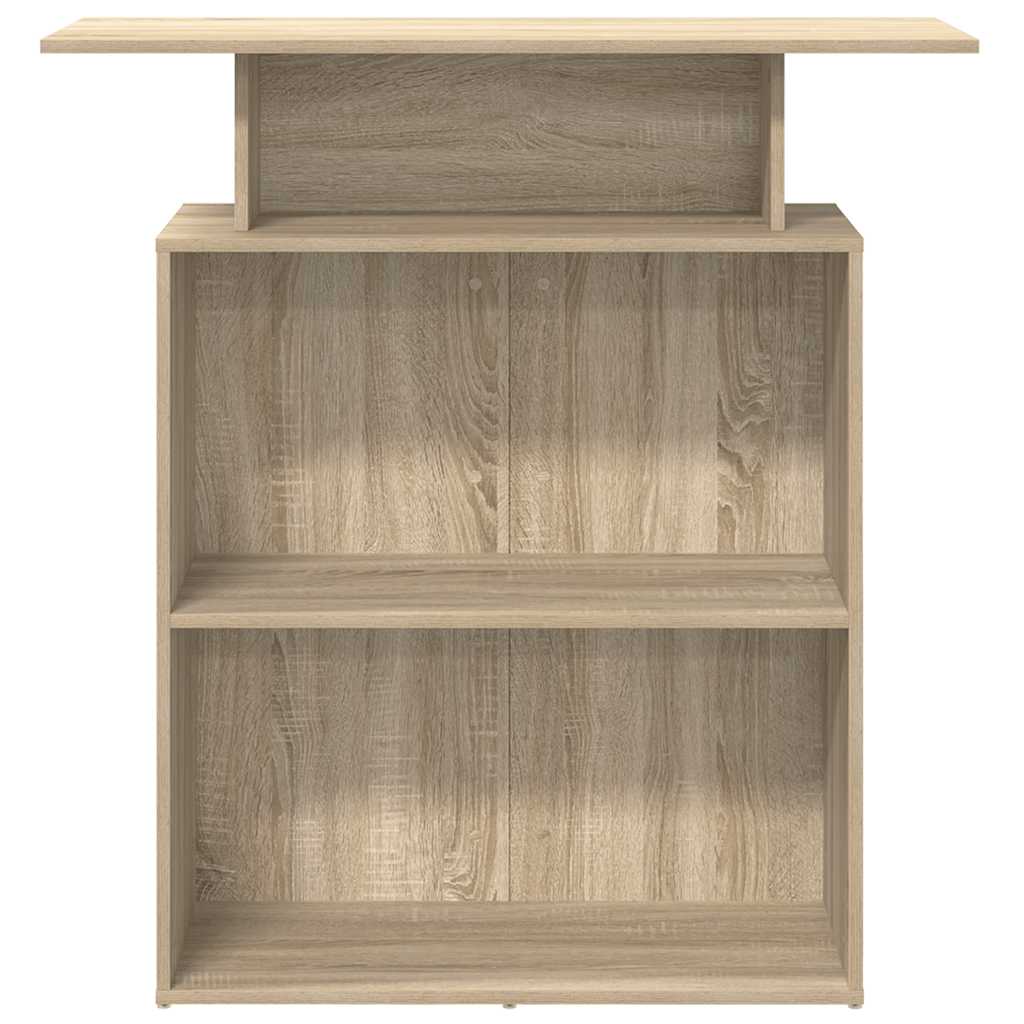 vidaXL Birou de recepție Stejar Sonoma 100x40x104 cm Lemn prelucrat