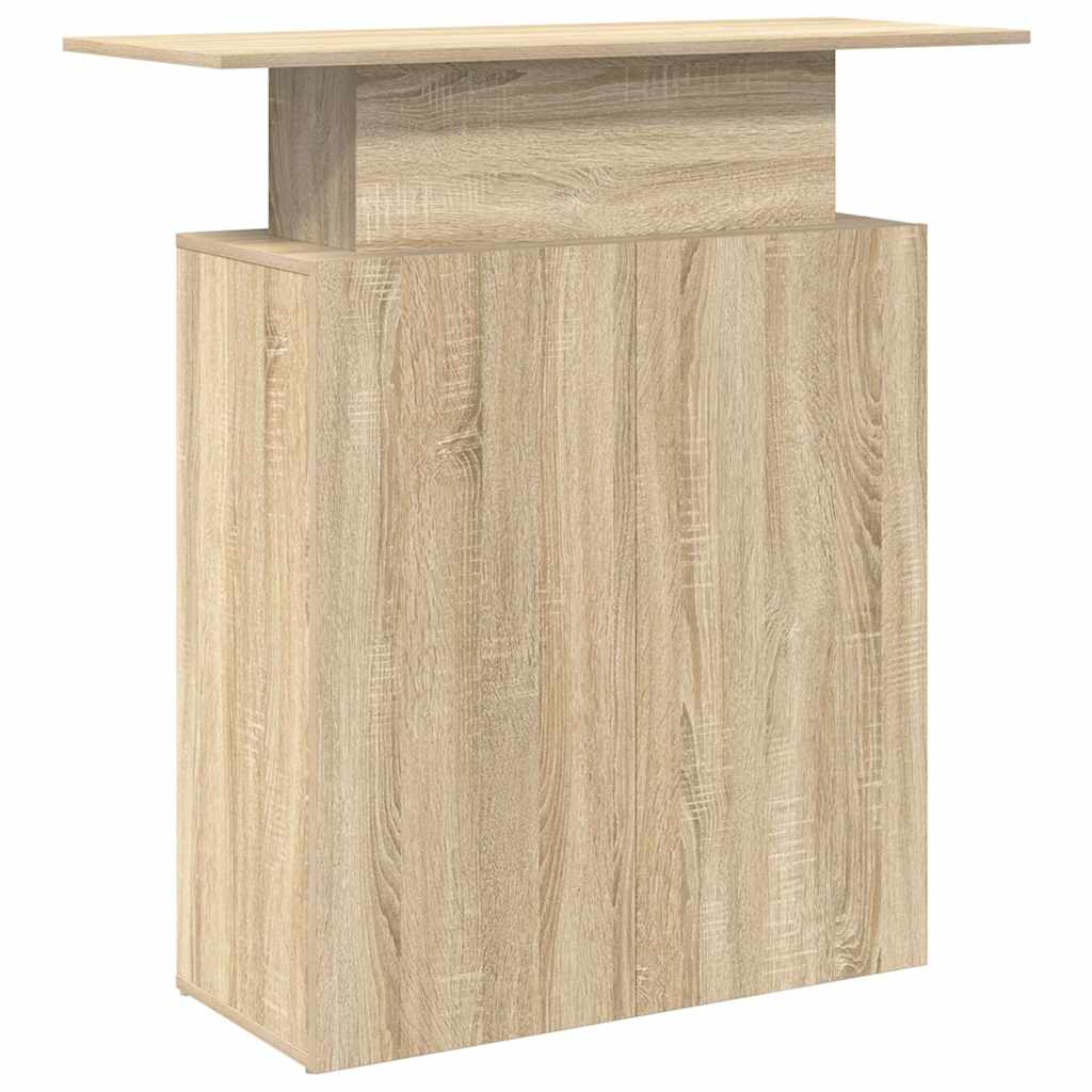 vidaXL Birou de recepție Stejar Sonoma 100x40x104 cm Lemn prelucrat
