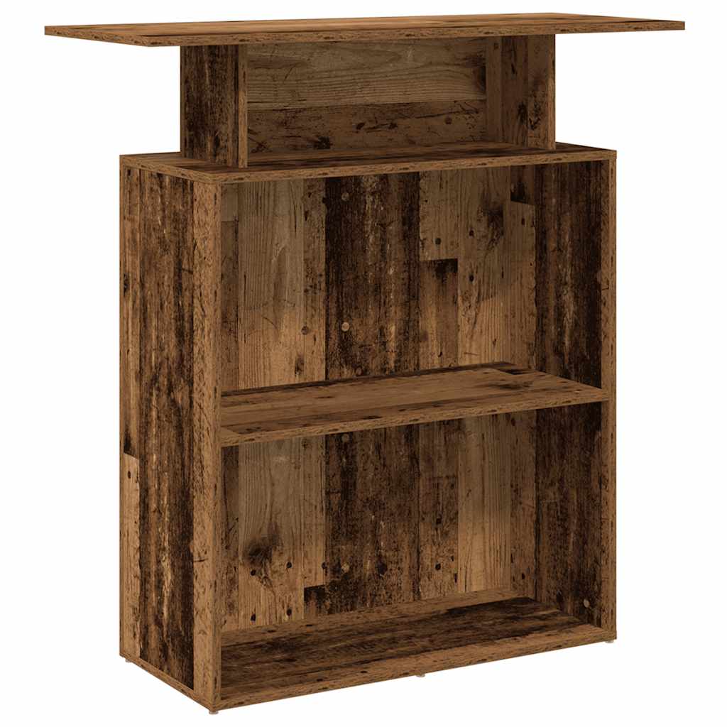 vidaXL Birou de recepție Lemn vechi 100x40x104 cm Lemn prelucrat vidaXL Birou de recepție Lemn vechi 100x40x104 cm Lemn prelucrat