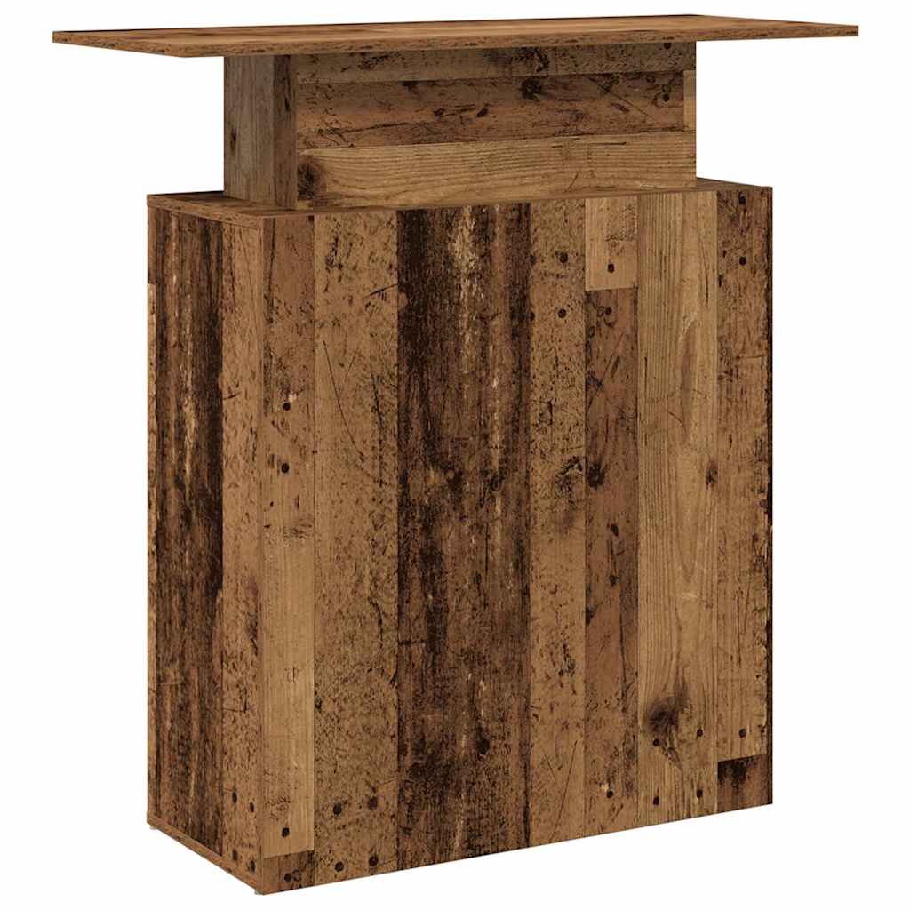 vidaXL Birou de recepție Lemn vechi 100x40x104 cm Lemn prelucrat vidaXL Birou de recepție Lemn vechi 100x40x104 cm Lemn prelucrat