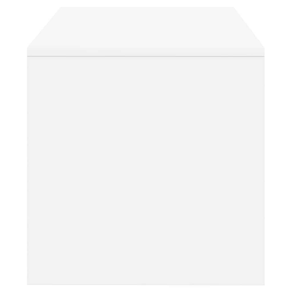 vidaXL Dulap TV alb 60x40x40 cm lemn prelucrat