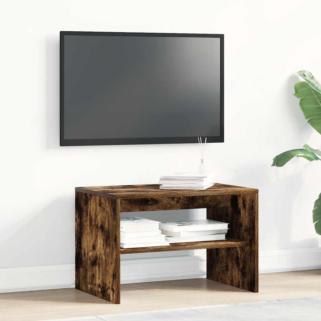 vidaXL Dulap TV Stejar afumat 60x40x40 cm Lemn prelucrat