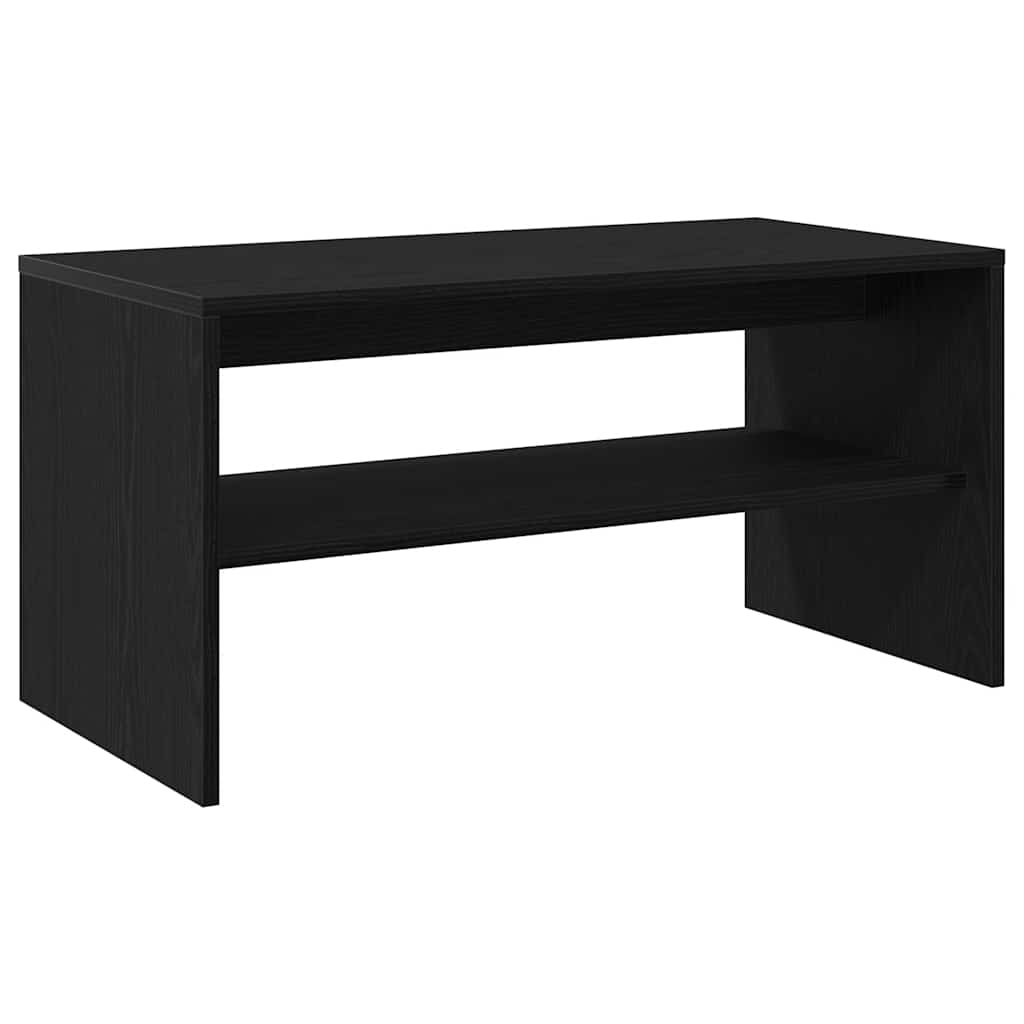 vidaXL Dulap TV Stejar Negru 80x40x40 cm Lemn prelucrat