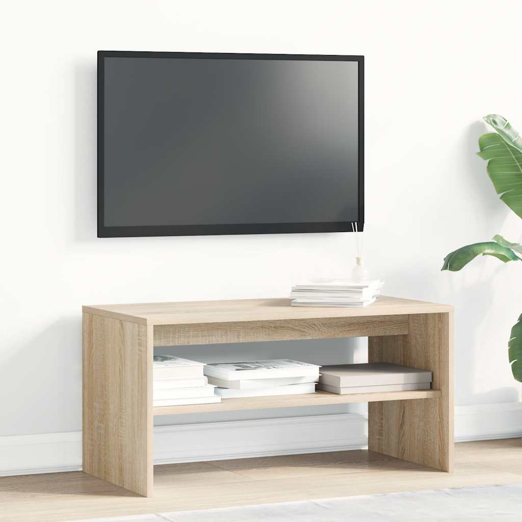 vidaXL Comodă TV, stejar Sonoma, 80x40x40 cm, PAL