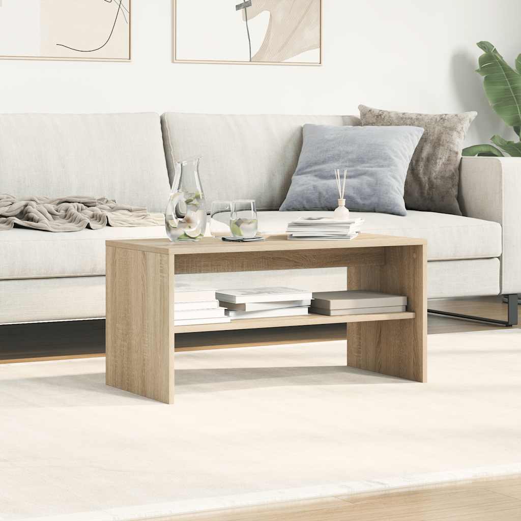 vidaXL Comodă TV, stejar Sonoma, 80x40x40 cm, PAL