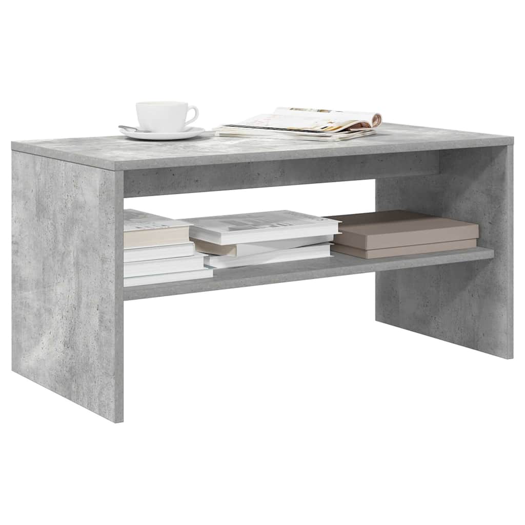vidaXL Comodă TV, gri beton, 80x40x40 cm, PAL vidaXL Comodă TV, gri beton, 80x40x40 cm, PAL