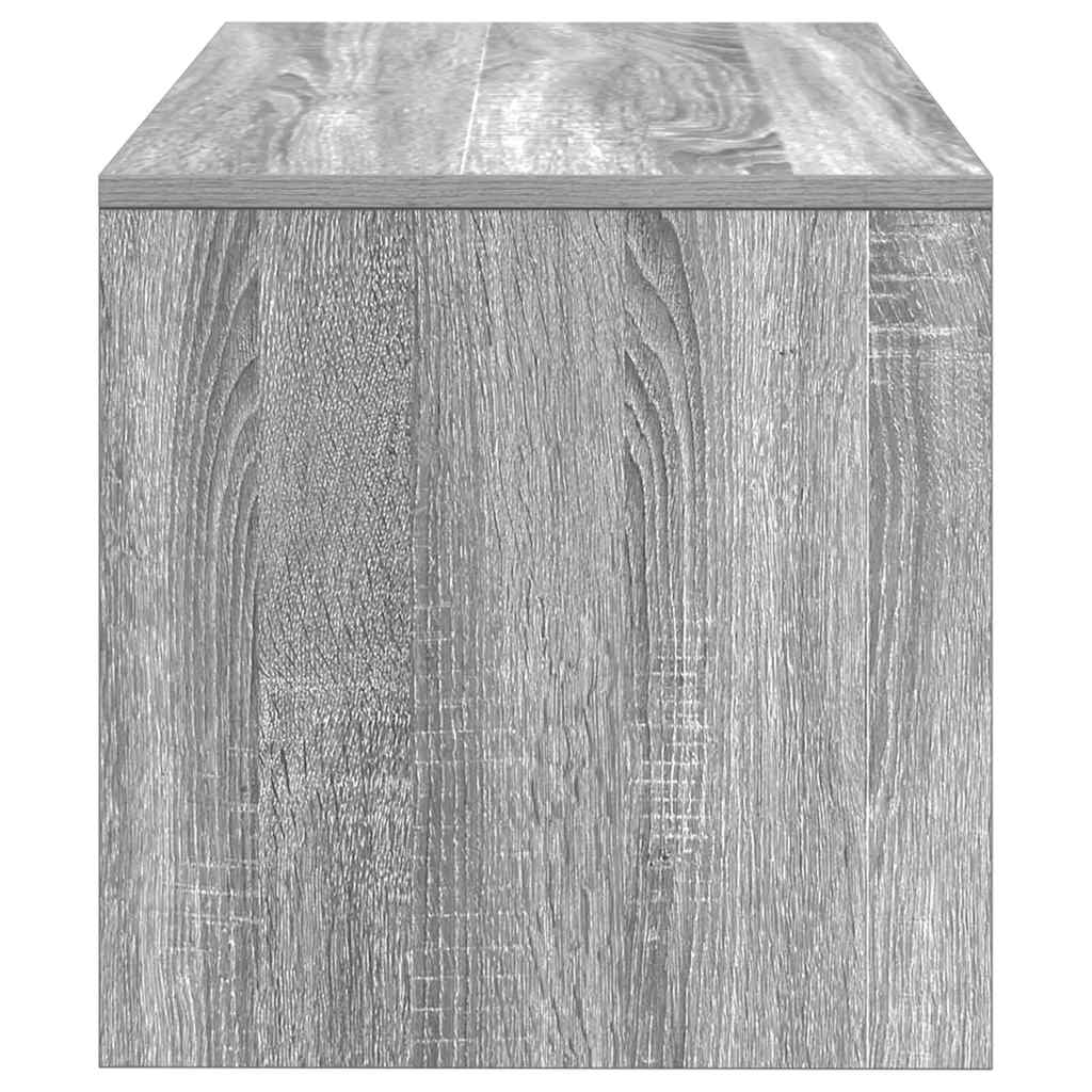 vidaXL Comodă TV, gri sonoma, 80x40x40 cm, lemn prelucrat vidaXL Comodă TV, gri sonoma, 80x40x40 cm, lemn prelucrat