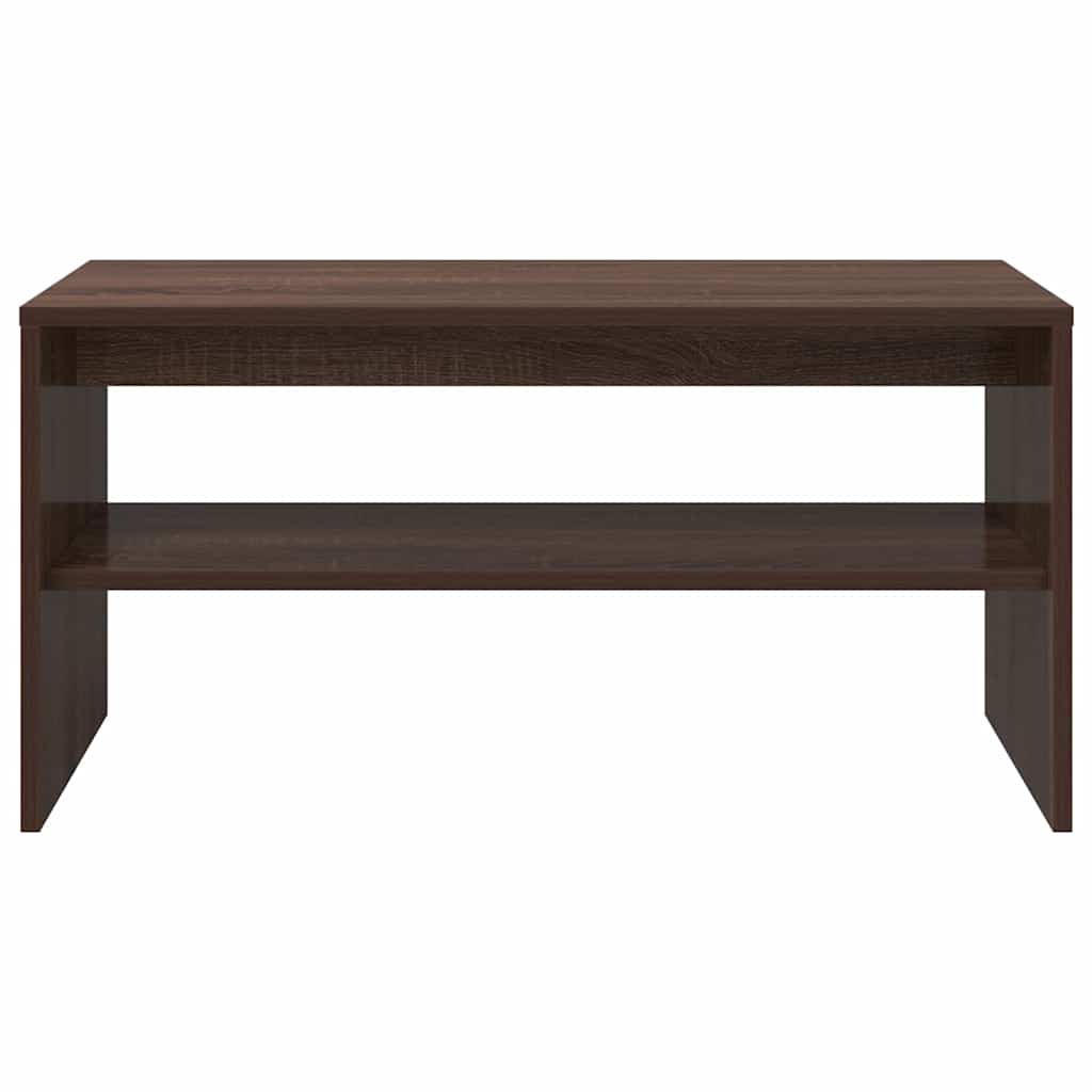 vidaXL Comodă TV, stejar maro, 80x40x40 cm, lemn prelucrat vidaXL Comodă TV, stejar maro, 80x40x40 cm, lemn prelucrat