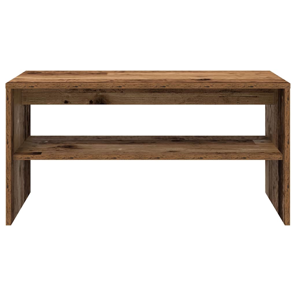 vidaXL Comodă TV, Lemn vechi, 80x40x40 cm, PAL vidaXL Comodă TV, Lemn vechi, 80x40x40 cm, PAL