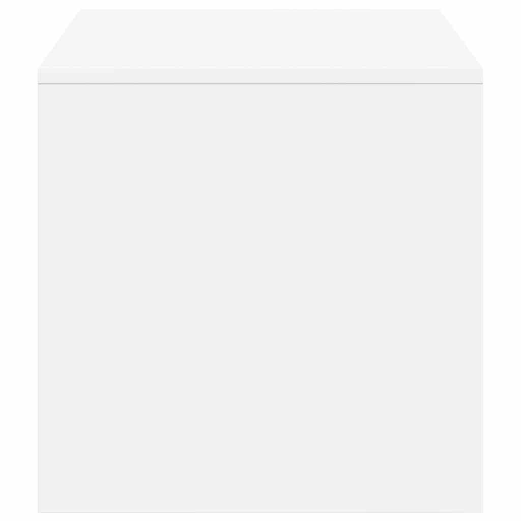 vidaXL Comodă TV, alb, 100 x 40 x 40 cm, PAL vidaXL Comodă TV, alb, 100 x 40 x 40 cm, PAL