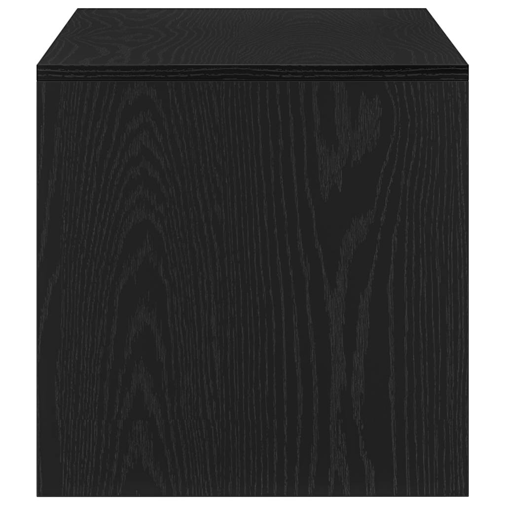 vidaXL Dulap TV Stejar Negru 100x40x40 cm Lemn prelucrat