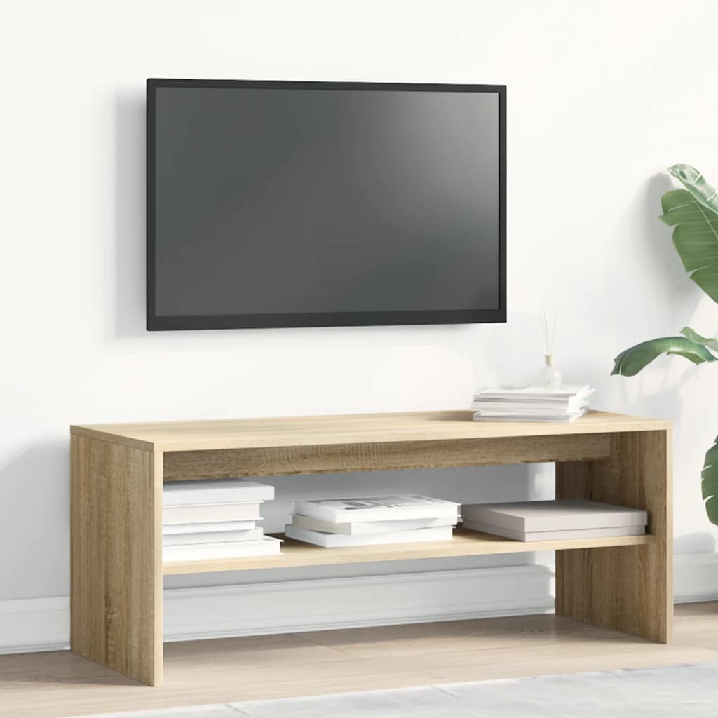 vidaXL Comodă TV, stejar Sonoma, 100 x 40 x 40 cm, PAL vidaXL Comodă TV, stejar Sonoma, 100 x 40 x 40 cm, PAL