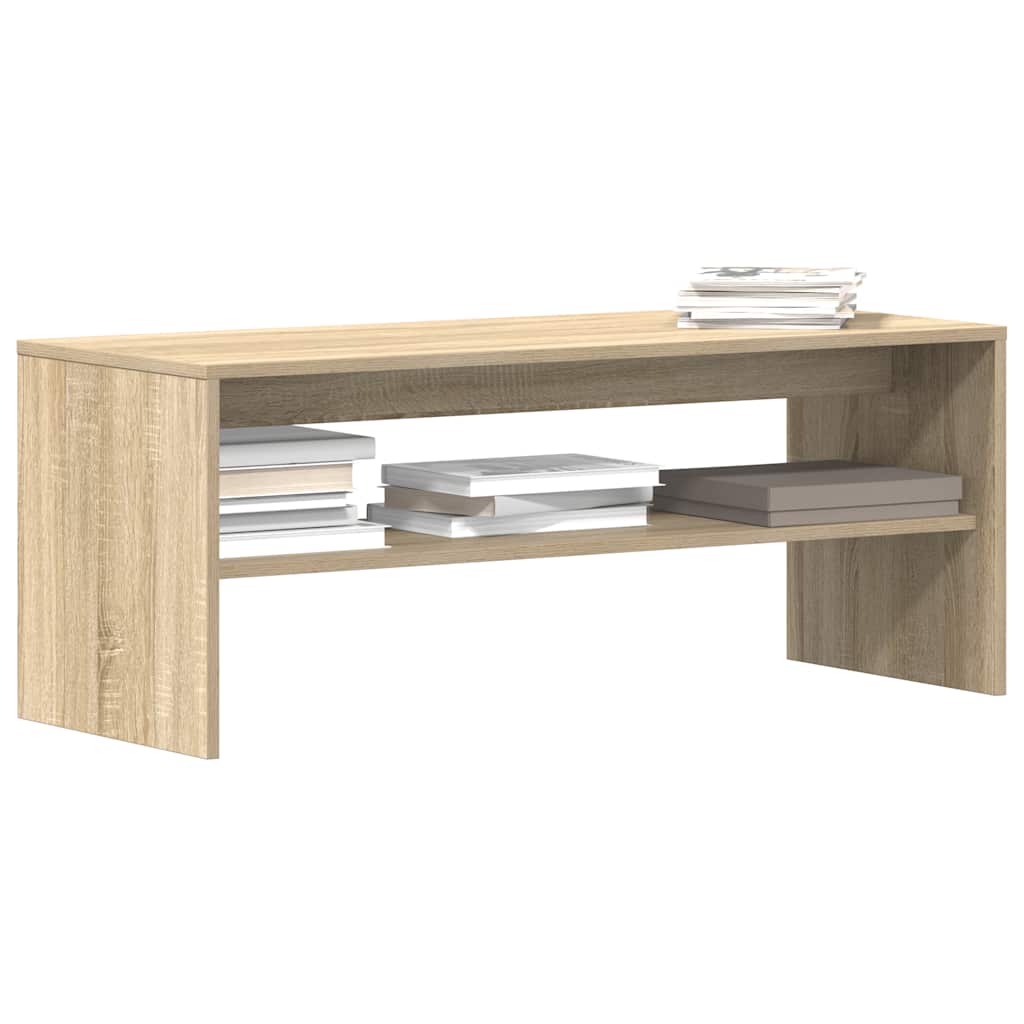 vidaXL Comodă TV, stejar Sonoma, 100 x 40 x 40 cm, PAL vidaXL Comodă TV, stejar Sonoma, 100 x 40 x 40 cm, PAL