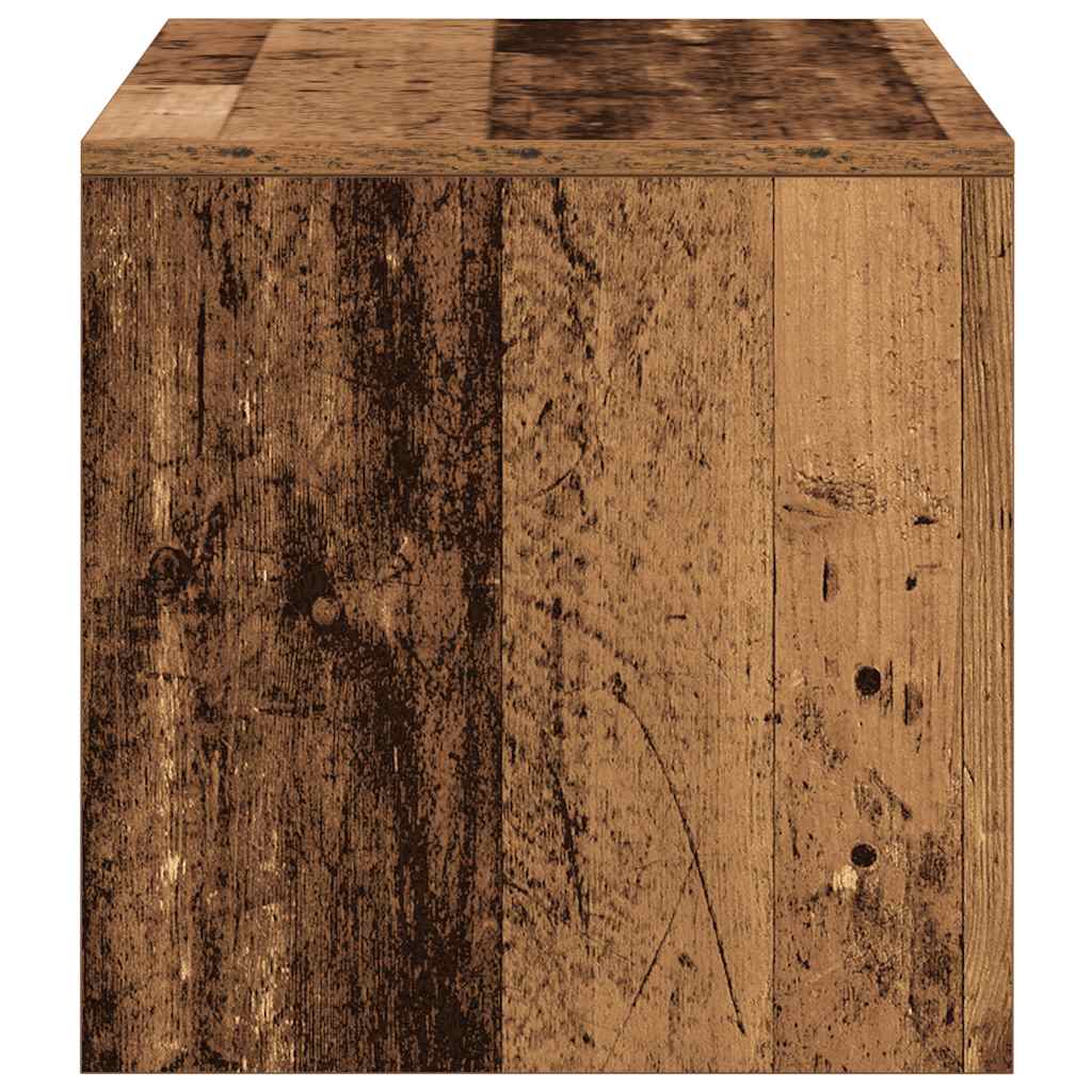vidaXL Comodă TV, Lemn vechi, 100x40x40 cm, PAL vidaXL Comodă TV, Lemn vechi, 100x40x40 cm, PAL