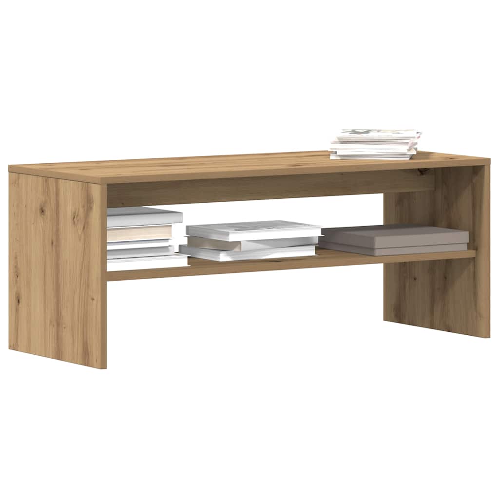 vidaXL Dulap TV, stejar artizanal, 100x40x40 cm, lemn prelucrat