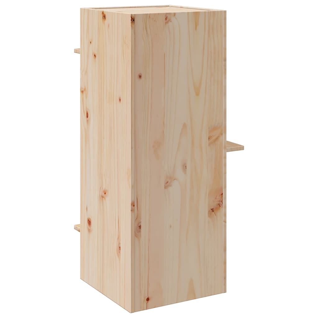 vidaXL Casă pentru pisici 43x43x90 cm din lemn masiv de pin vidaXL Casă pentru pisici 43x43x90 cm din lemn masiv de pin