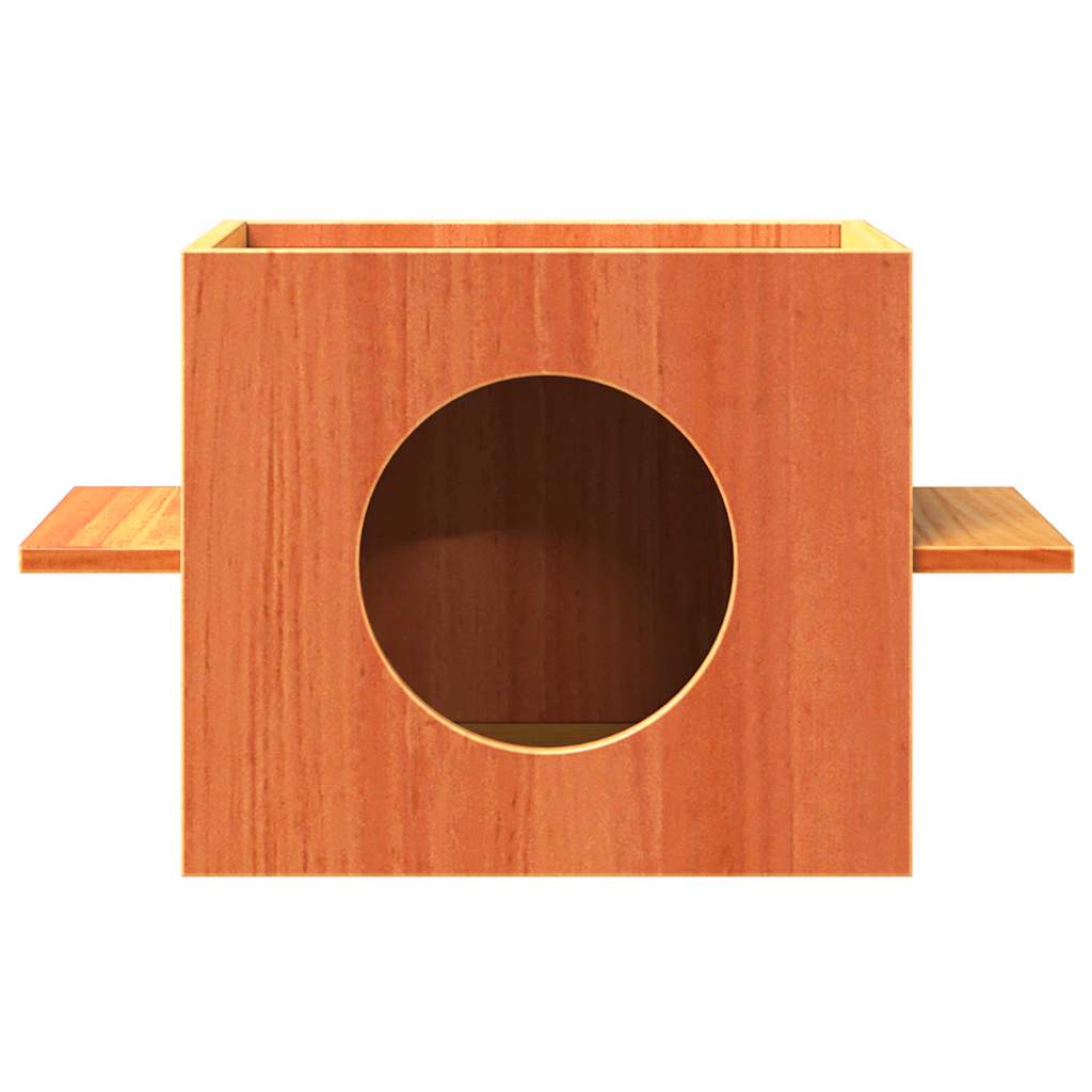 vidaXL Ceară pentru Casă pisici maro 51x35x30 cm Lemn masiv de pin vidaXL Ceară pentru Casă pisici maro 51x35x30 cm Lemn masiv de pin