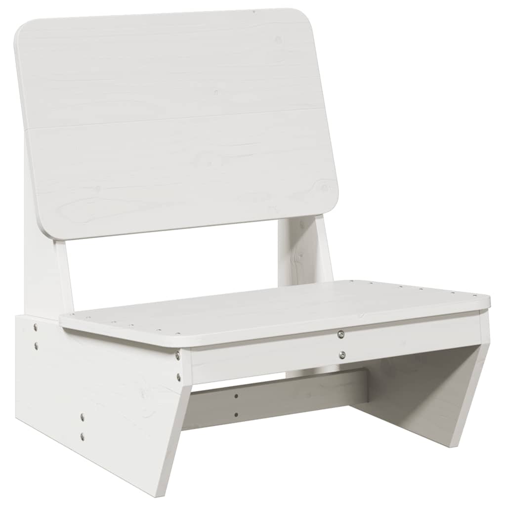 vidaXL Scaune de grădină 2 buc alb 60x64x70,5 cm lemn masiv de pin vidaXL Scaune de grădină 2 buc alb 60x64x70,5 cm lemn masiv de pin