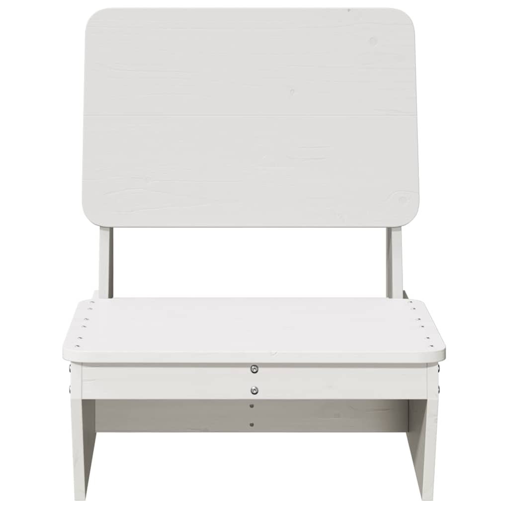 vidaXL Scaune de grădină 2 buc alb 60x64x70,5 cm lemn masiv de pin vidaXL Scaune de grădină 2 buc alb 60x64x70,5 cm lemn masiv de pin
