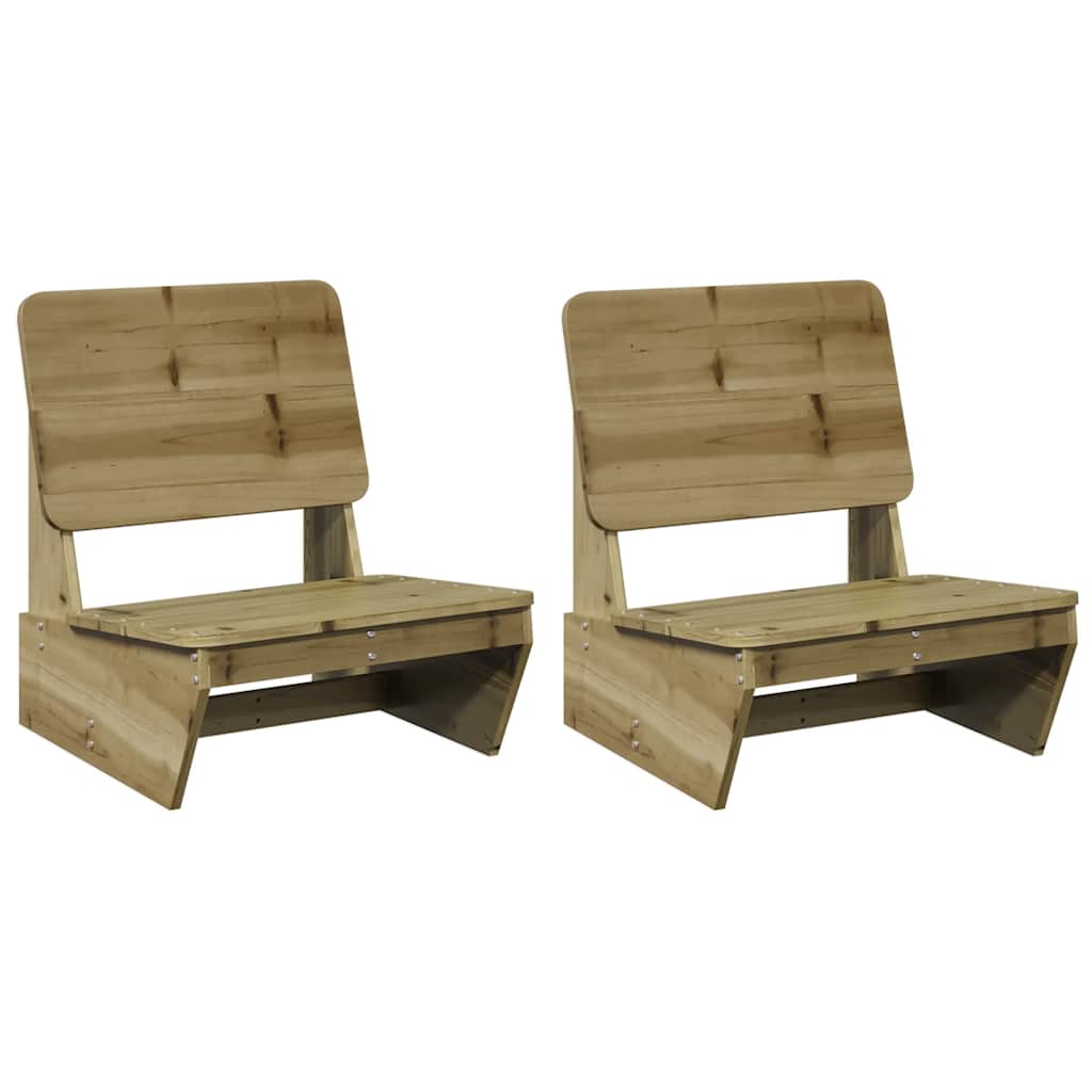 vidaXL Scaune de grădină 2 buc 60x64x70,5 cm Lemn impregnat de pin vidaXL Scaune de grădină 2 buc 60x64x70,5 cm Lemn impregnat de pin