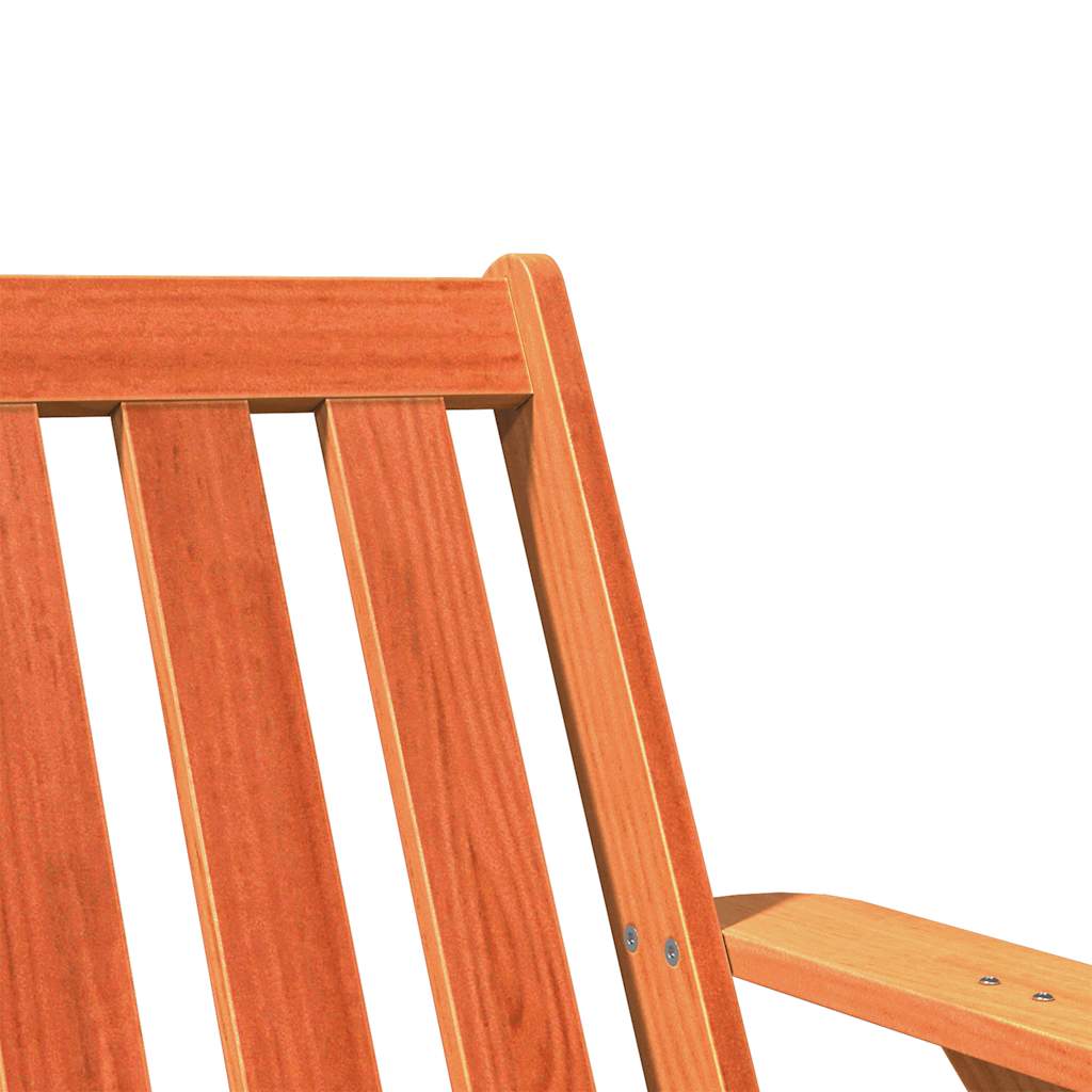 vidaXL Scaun Adirondack de grădină Vax brúnt Lemn masiv de pin vidaXL Scaun Adirondack de grădină Vax brúnt Lemn masiv de pin