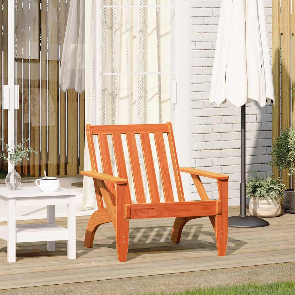 vidaXL Scaun Adirondack de grădină Vax brúnt Lemn masiv de pin vidaXL Scaun Adirondack de grădină Vax brúnt Lemn masiv de pin