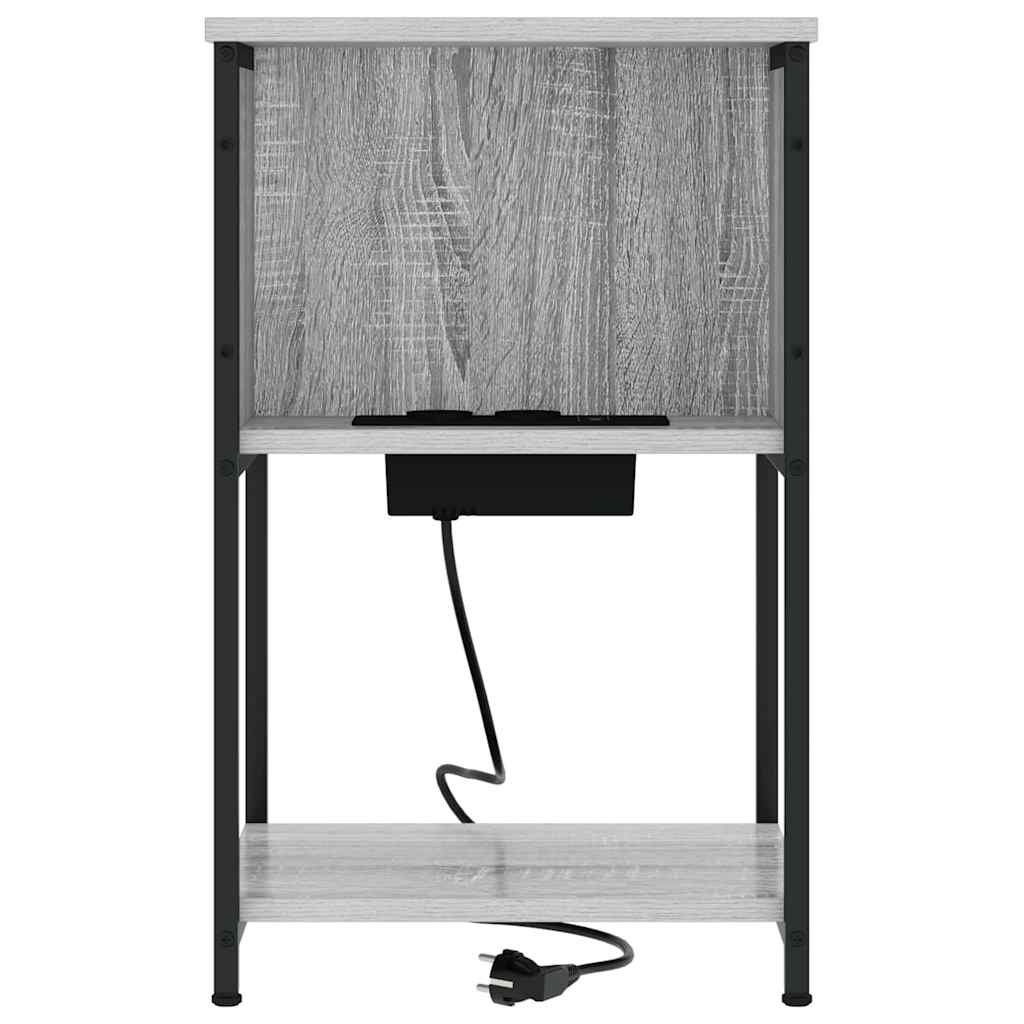 vidaXL Dulap de noapte 2 pcs sonoma gri 38 x 31 x 61 cm Lemn compozit vidaXL Dulap de noapte 2 pcs sonoma gri 38 x 31 x 61 cm Lemn compozit