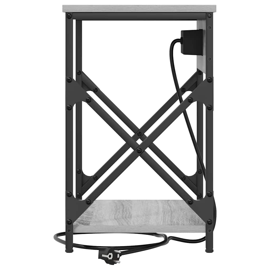vidaXL Dulap de noapte 2 pcs sonoma gri 41 x 31 x 51 cm Lemn compozit vidaXL Dulap de noapte 2 pcs sonoma gri 41 x 31 x 51 cm Lemn compozit