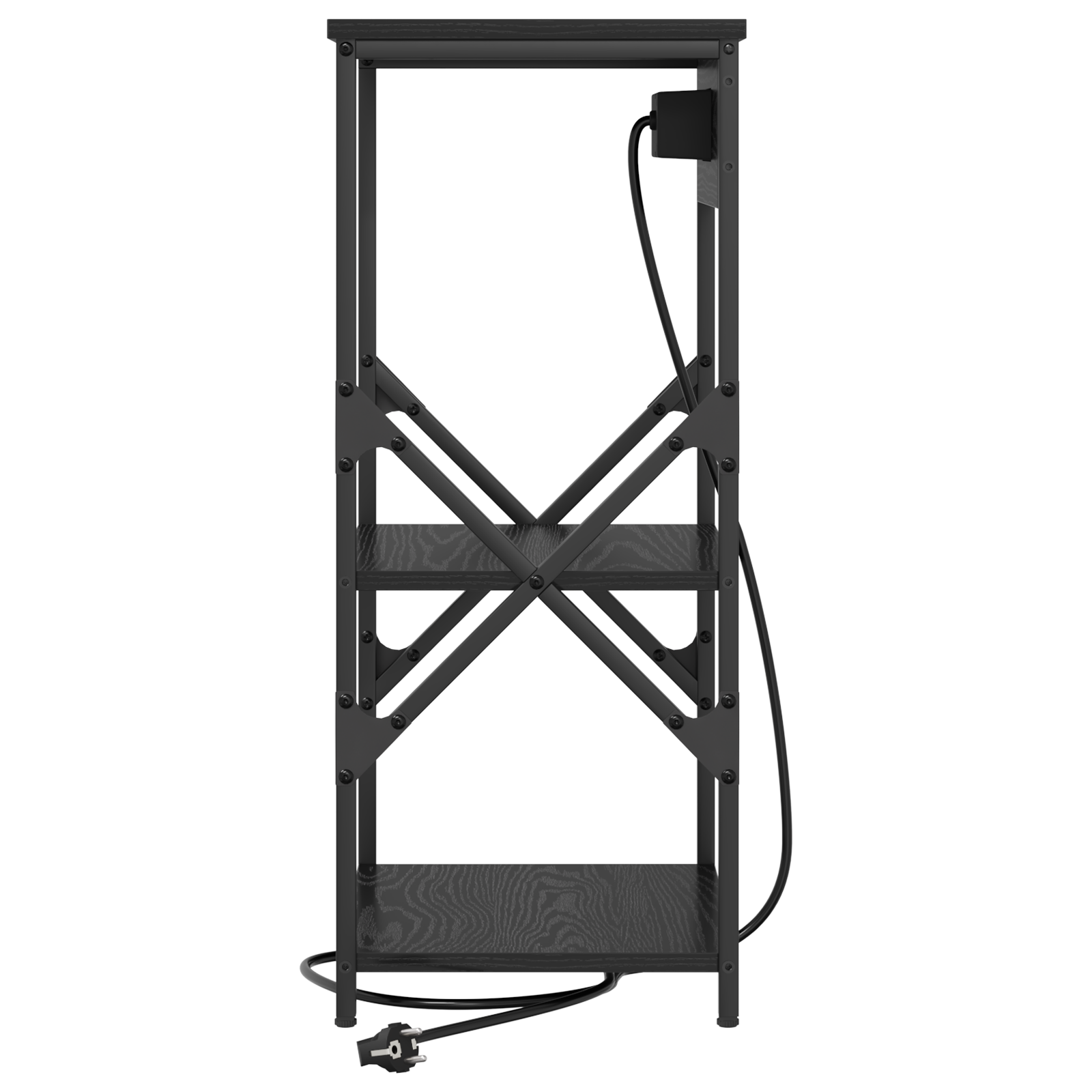 vidaXL Dulap de noapte Stejar negru 41 x 31 x 76 cm Lemn compozit vidaXL Dulap de noapte Stejar negru 41 x 31 x 76 cm Lemn compozit