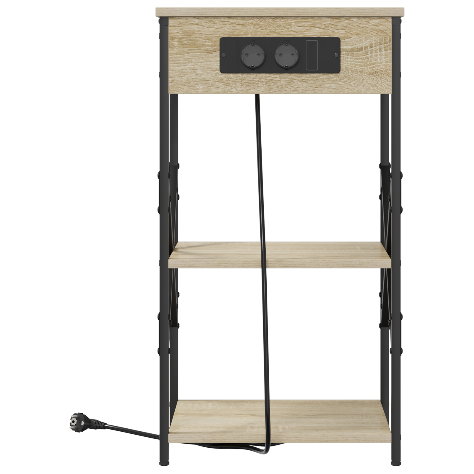 vidaXL Dulap de noapte Stejar sonoma 41 x 31 x 76 cm Lemn compozit vidaXL Dulap de noapte Stejar sonoma 41 x 31 x 76 cm Lemn compozit