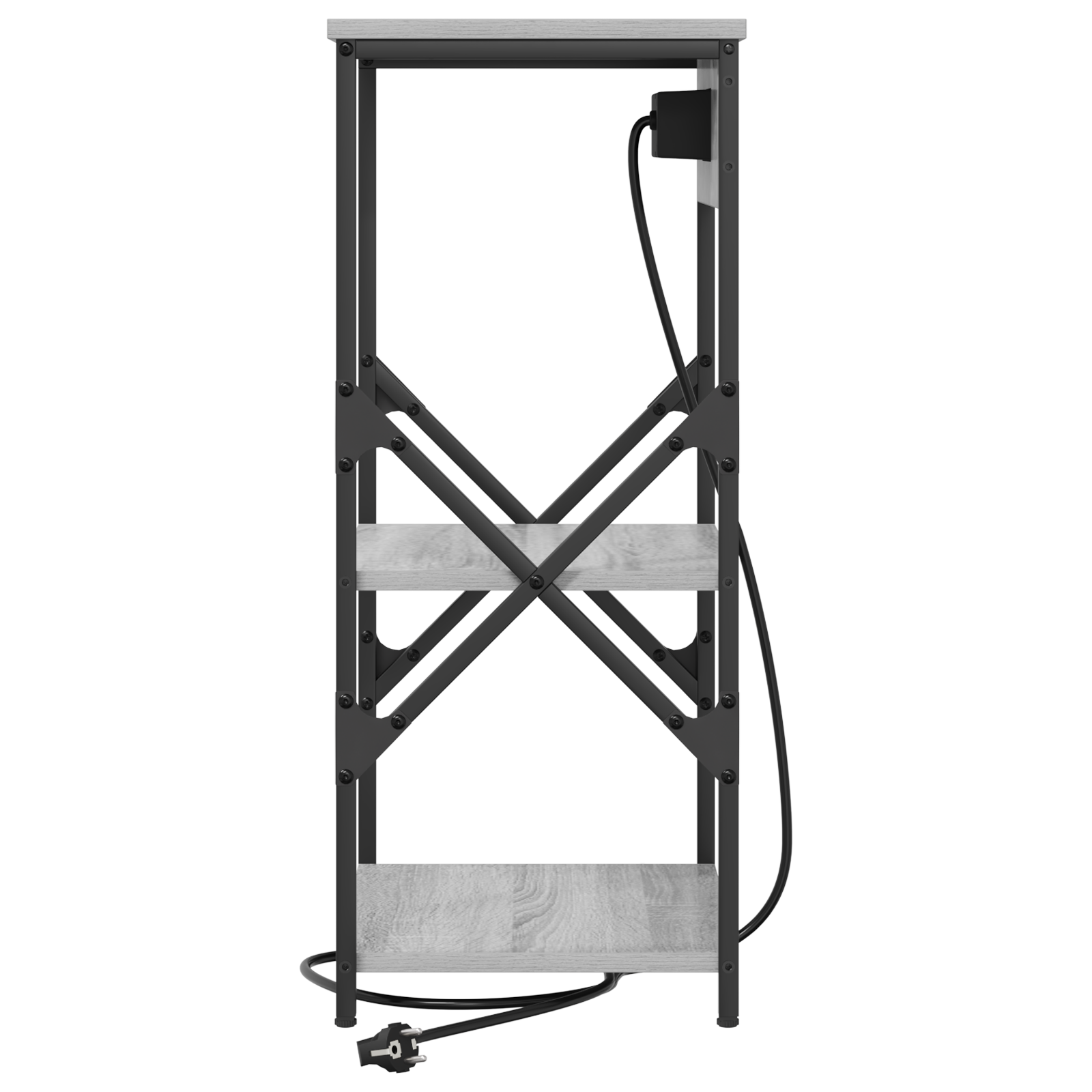 vidaXL Dulap de noapte sonoma gri 41 x 31 x 76 cm Lemn compozit vidaXL Dulap de noapte sonoma gri 41 x 31 x 76 cm Lemn compozit