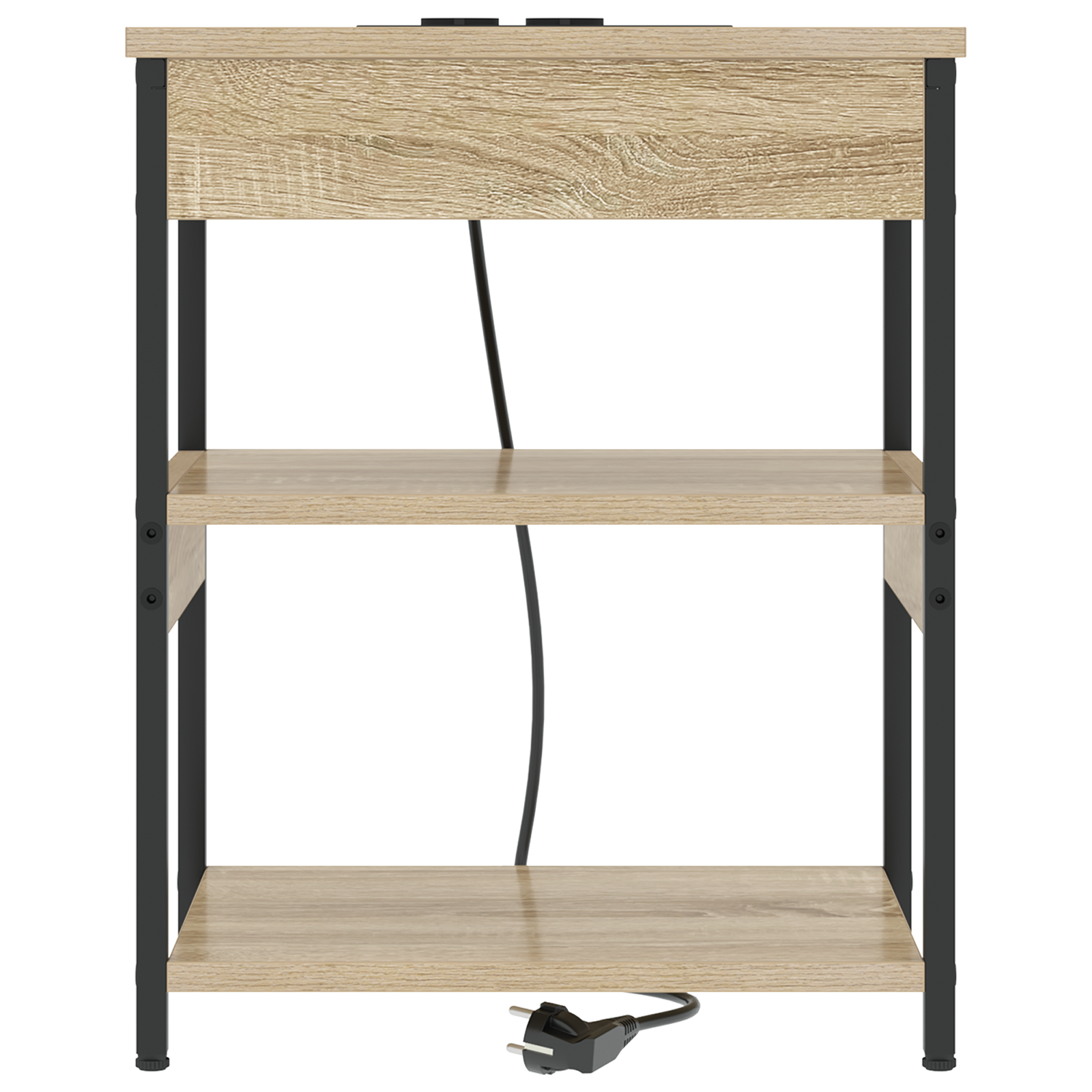 vidaXL Dulap de noapte Stejar sonoma 41 x 31 x 51 cm Lemn compozit vidaXL Dulap de noapte Stejar sonoma 41 x 31 x 51 cm Lemn compozit