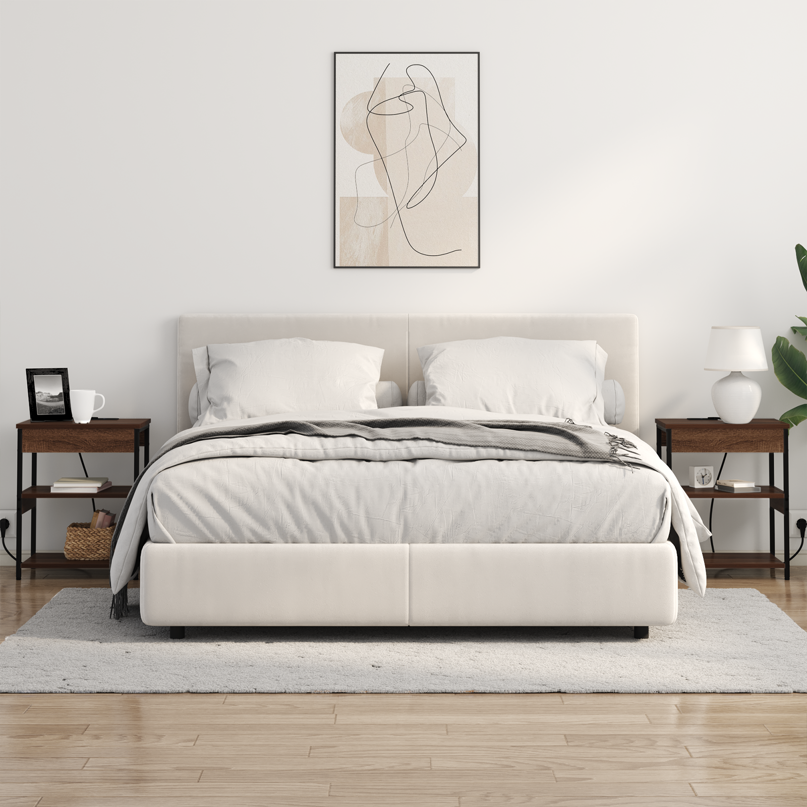 vidaXL Dulap de noapte Stejar brun 41 x 31 x 51 cm Lemn compozit vidaXL Dulap de noapte Stejar brun 41 x 31 x 51 cm Lemn compozit