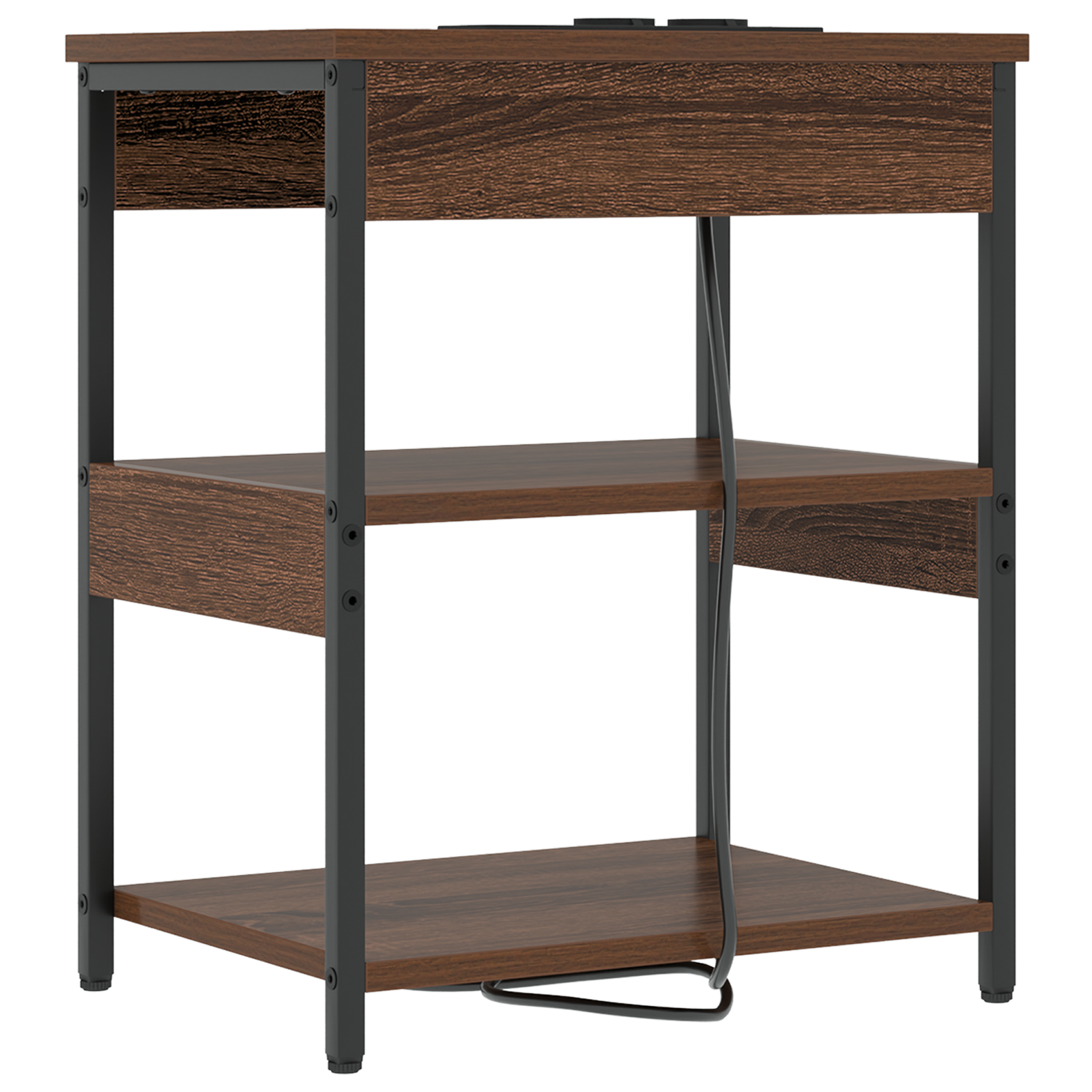 vidaXL Dulap de noapte Stejar brun 41 x 31 x 51 cm Lemn compozit vidaXL Dulap de noapte Stejar brun 41 x 31 x 51 cm Lemn compozit