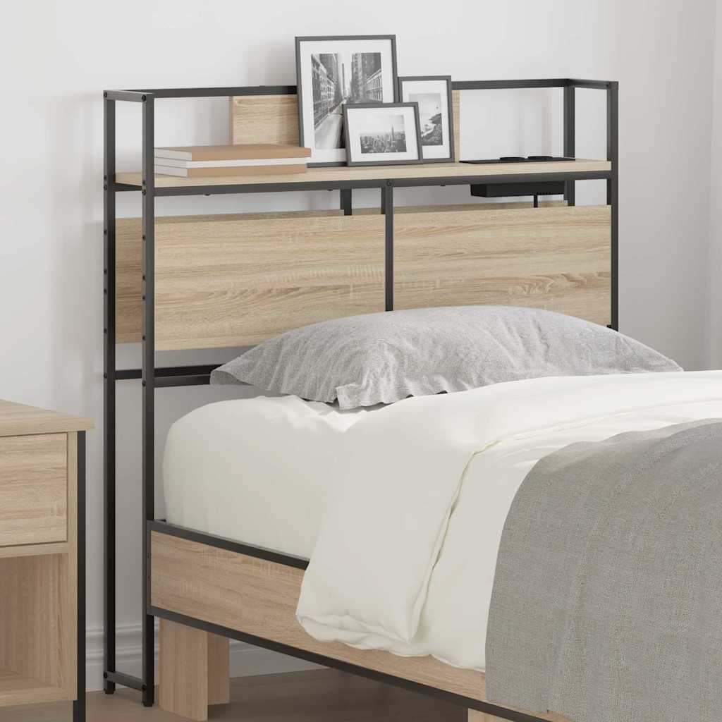 vidaXL Tăblie de depozitare Stejar sonoma 80 cm Lemn compozit vidaXL Tăblie de depozitare Stejar sonoma 80 cm Lemn compozit