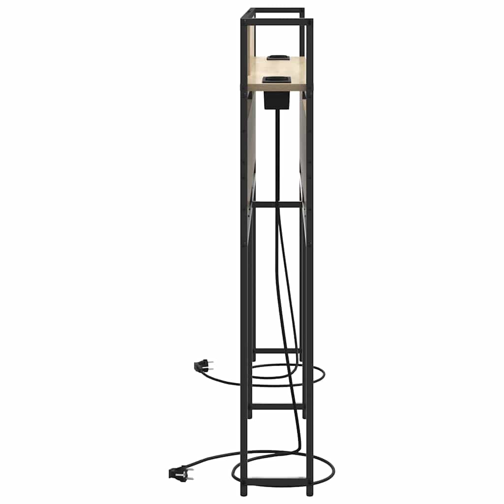 vidaXL Tăblie de depozitare Stejar sonoma 140 cm Lemn compozit vidaXL Tăblie de depozitare Stejar sonoma 140 cm Lemn compozit