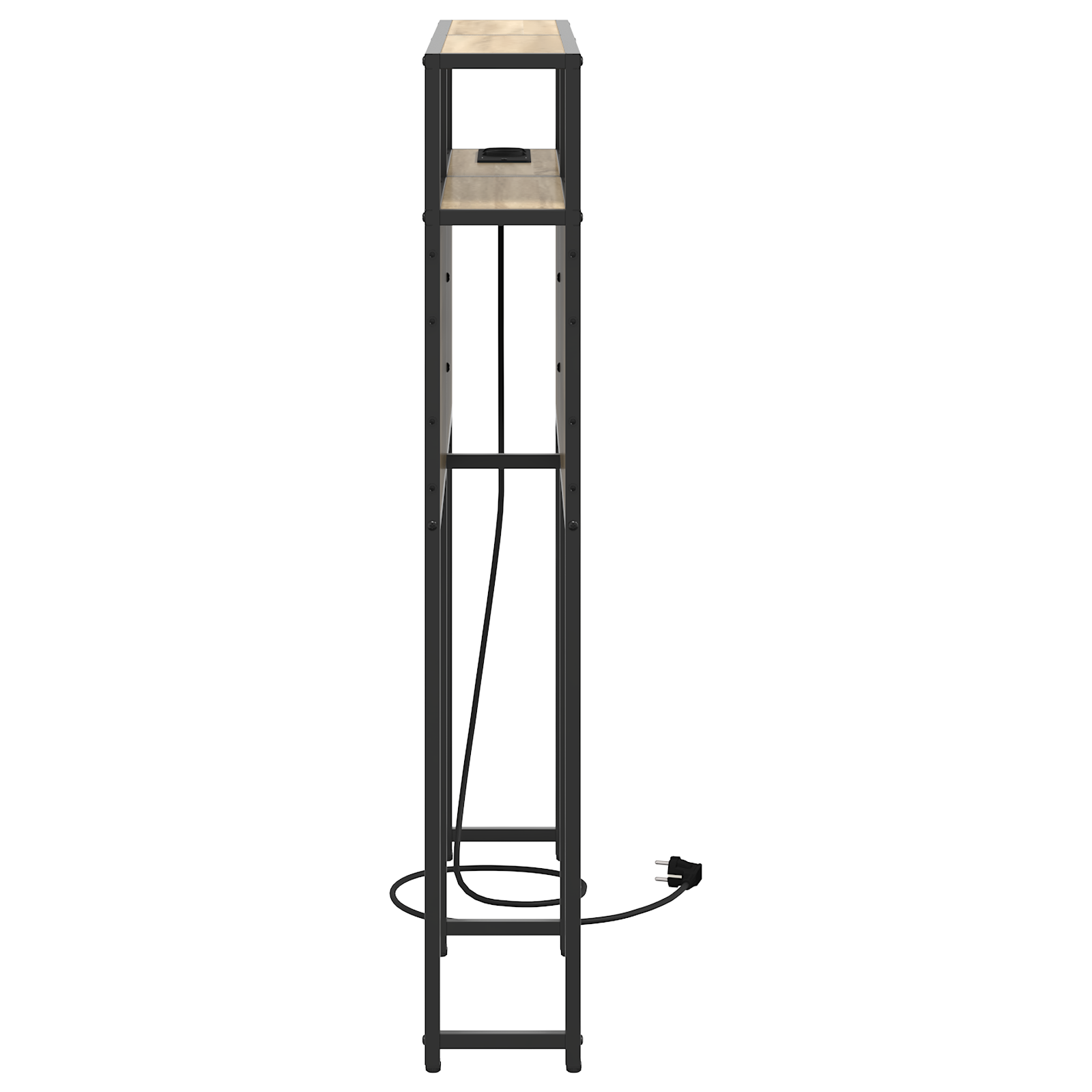 vidaXL Tăblie de depozitare Stejar sonoma 90 cm Lemn compozit vidaXL Tăblie de depozitare Stejar sonoma 90 cm Lemn compozit