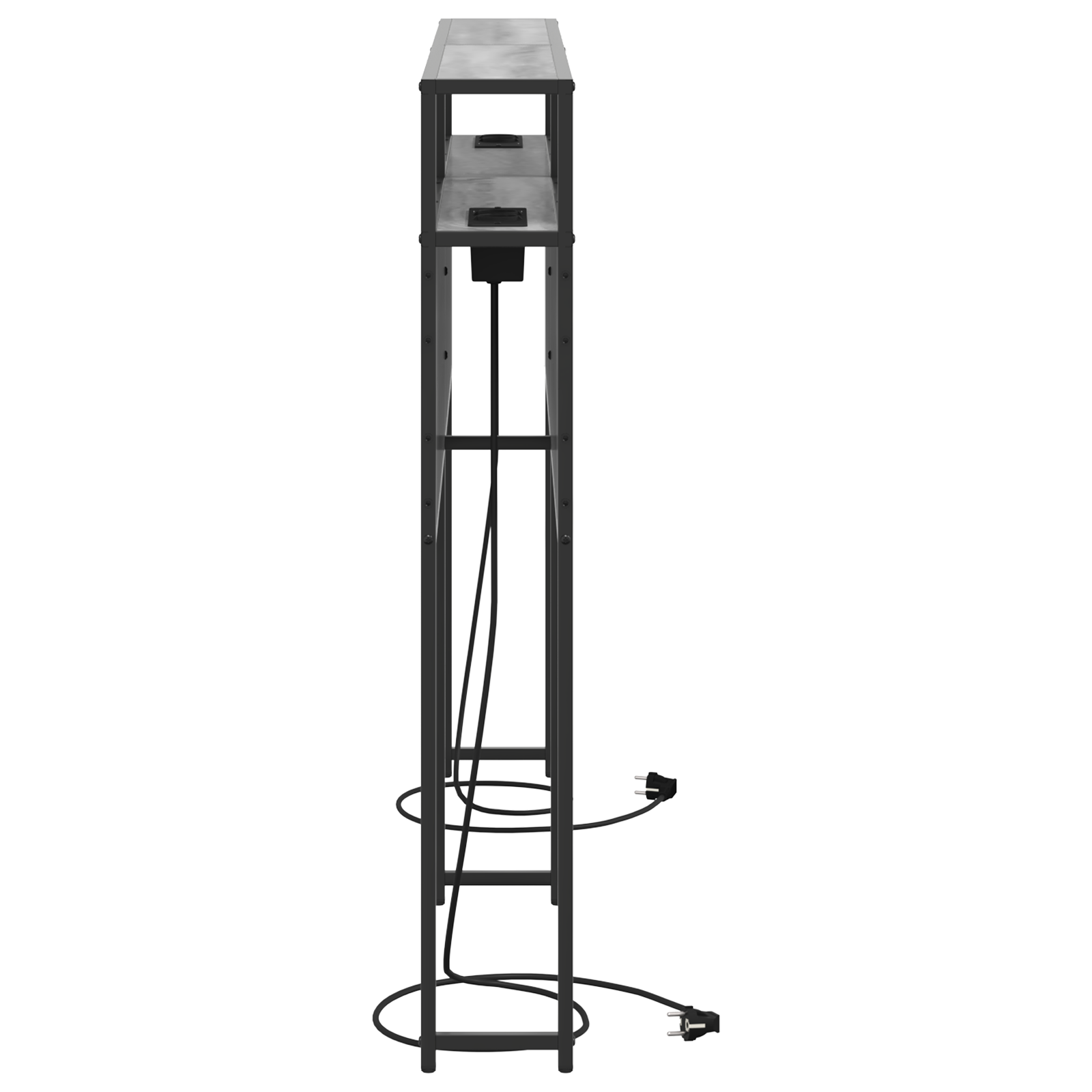 vidaXL Tăblie de depozitare Pe perete sonoma gri 120 cm Lemn compozit vidaXL Tăblie de depozitare Pe perete sonoma gri 120 cm Lemn compozit