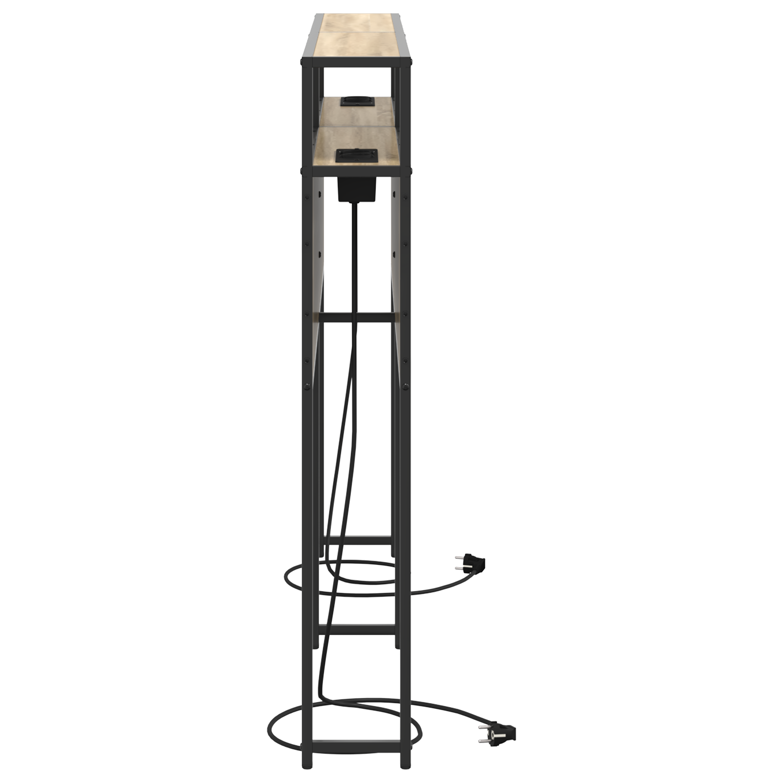 vidaXL Tăblie de depozitare Stejar sonoma 150 cm Lemn compozit vidaXL Tăblie de depozitare Stejar sonoma 150 cm Lemn compozit