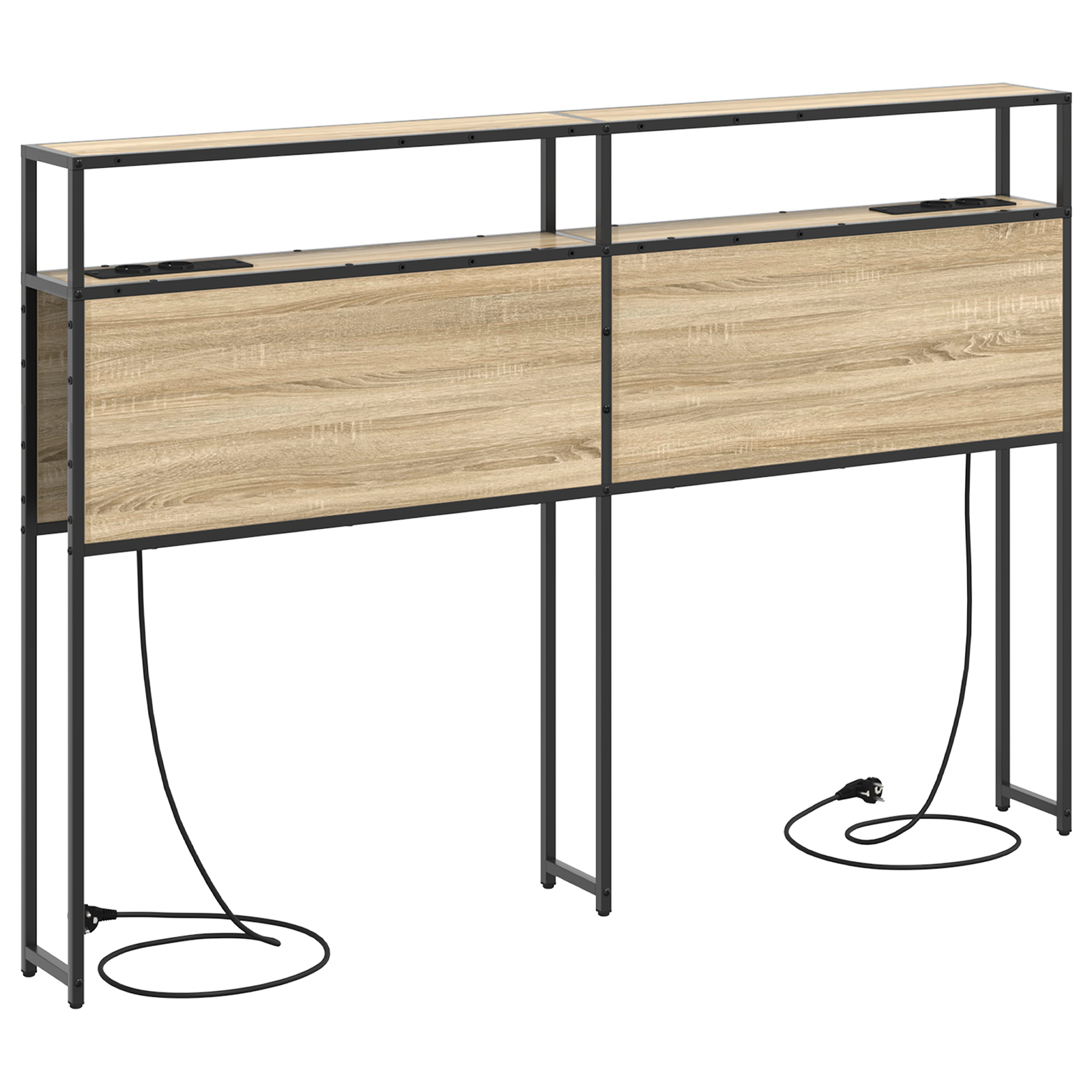 vidaXL Tăblie de depozitare Stejar sonoma 150 cm Lemn compozit vidaXL Tăblie de depozitare Stejar sonoma 150 cm Lemn compozit