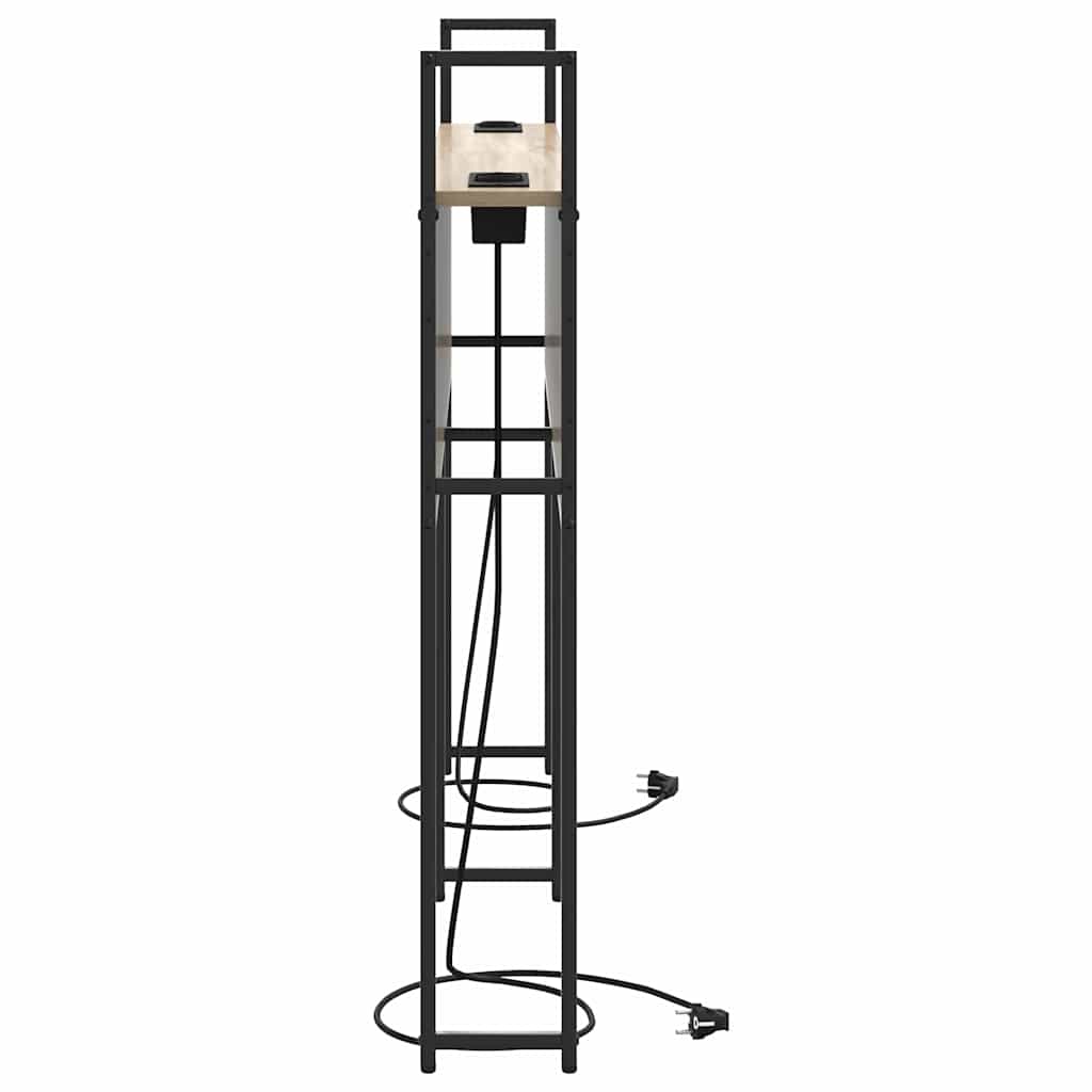 vidaXL Tăblie de depozitare Stejar sonoma 140 cm Lemn compozit