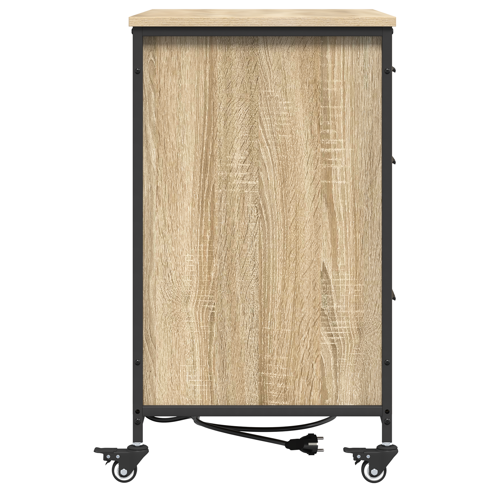vidaXL Dulap de birou Stejar sonoma 76 x 41 x 72 cm Lemn compozit