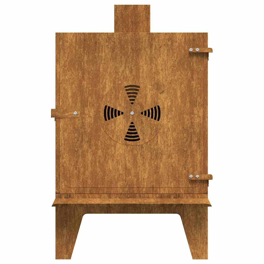 vidaXL Sobă de camping 35x50x60 cm Oțel Corten vidaXL Sobă de camping 35x50x60 cm Oțel Corten