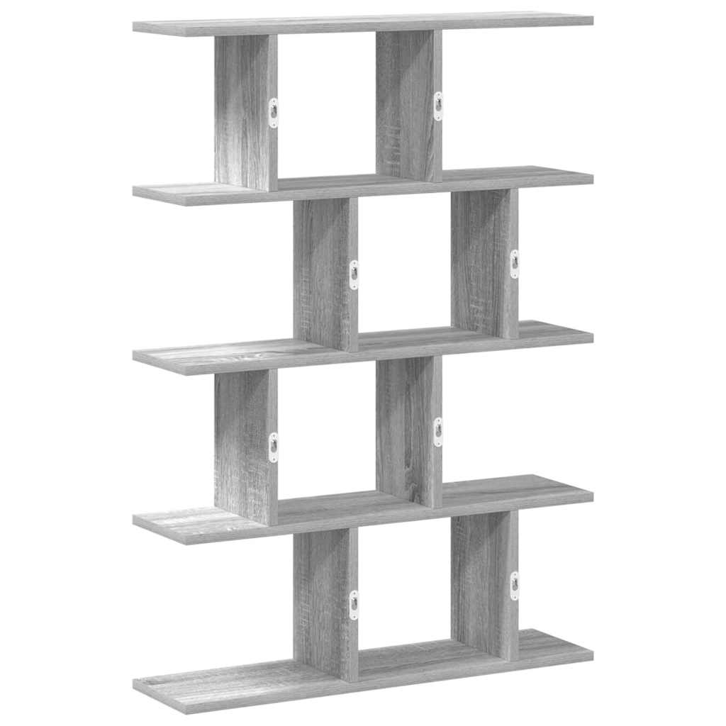 vidaXL Raft cubic perete cu 12 compartimente sonoma gri lemn prelucrat vidaXL Raft cubic perete cu 12 compartimente sonoma gri lemn prelucrat