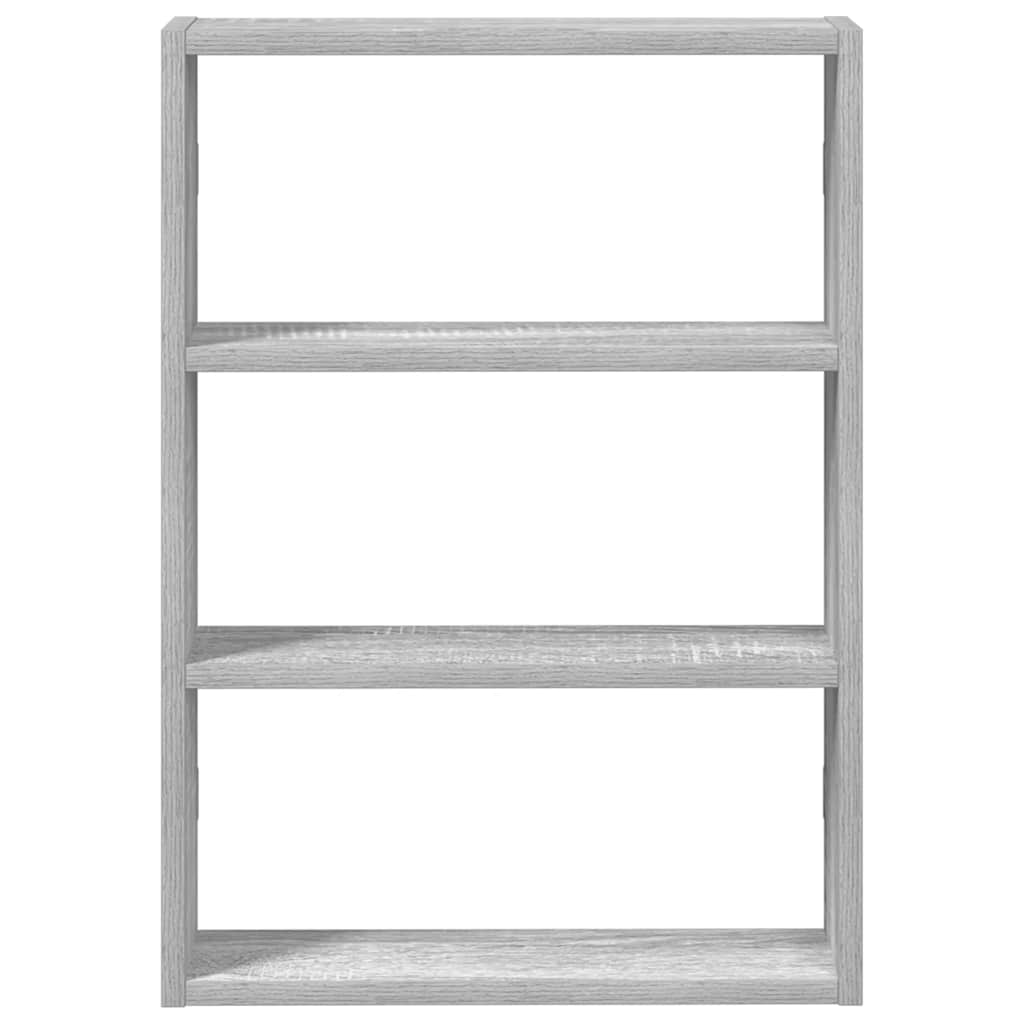 vidaXL Raft de perete, gri sonoma, 43x9x60 cm, lemn prelucrat vidaXL Raft de perete, gri sonoma, 43x9x60 cm, lemn prelucrat