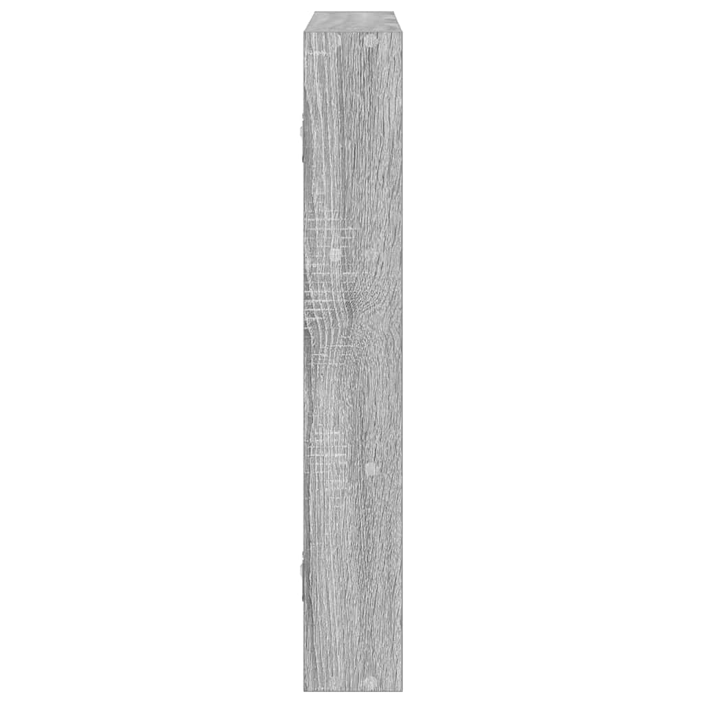 vidaXL Raft de perete, gri sonoma, 43x9x60 cm, lemn prelucrat vidaXL Raft de perete, gri sonoma, 43x9x60 cm, lemn prelucrat