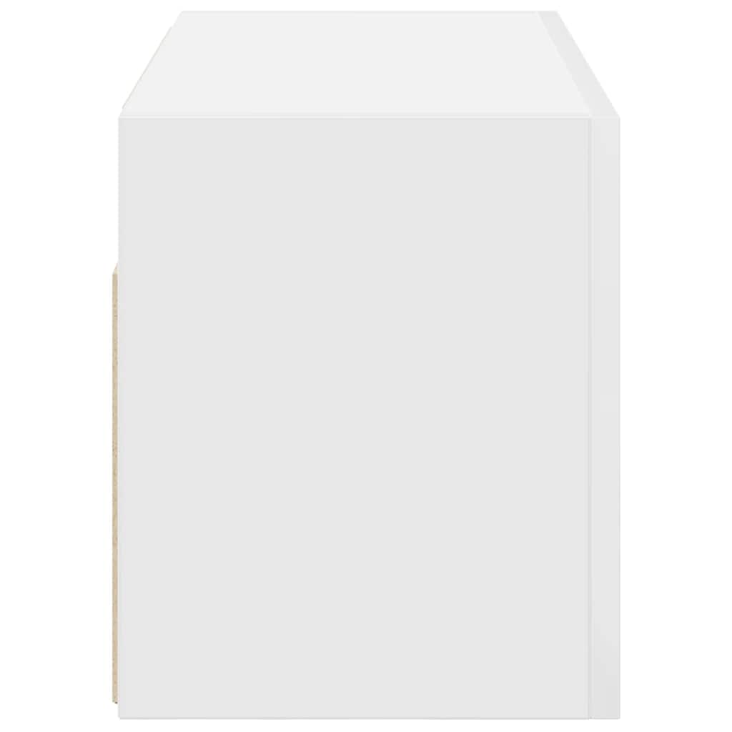 vidaXL Dulap de perete de baie, alb, 60x25x30 cm, lemn prelucrat vidaXL Dulap de perete de baie, alb, 60x25x30 cm, lemn prelucrat