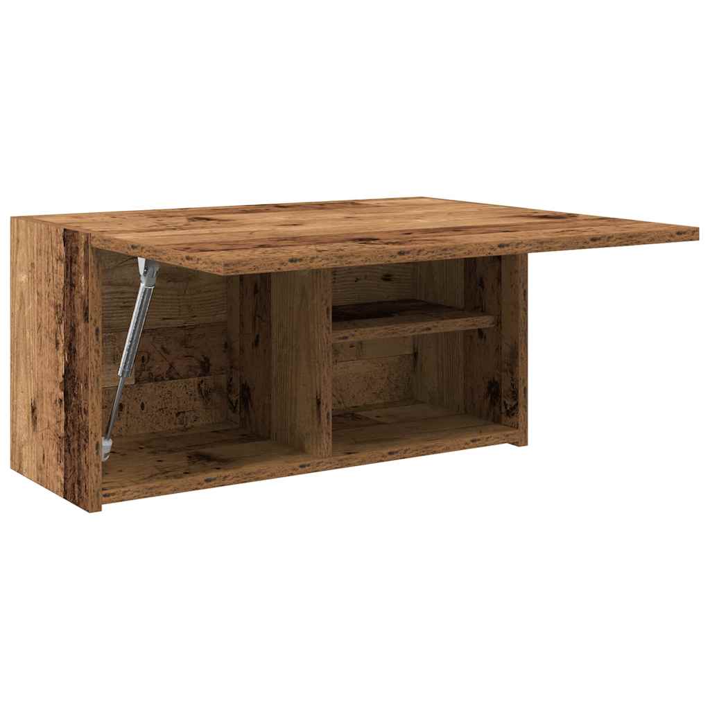 vidaXL Dulap perete de baie, lemn vechi, 60x25x30 cm, lemn prelucrat