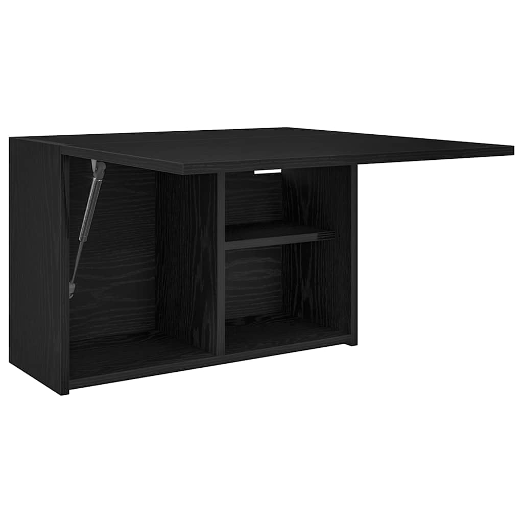 vidaXL Dulap de perete de baie, negru, 60x25x40 cm, lemn prelucrat vidaXL Dulap de perete de baie, negru, 60x25x40 cm, lemn prelucrat